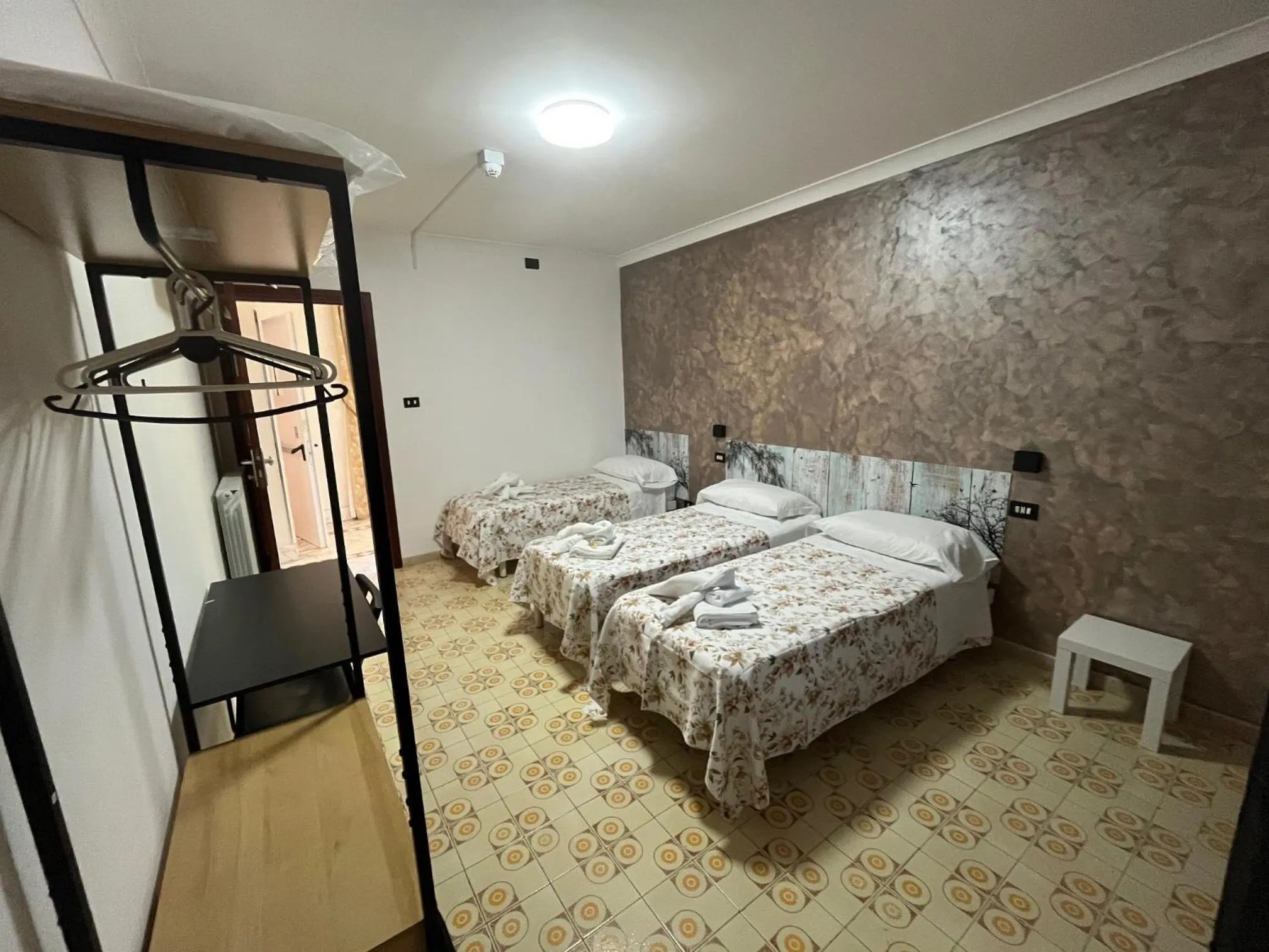 Bed in Hotel Elvira Fiuggi