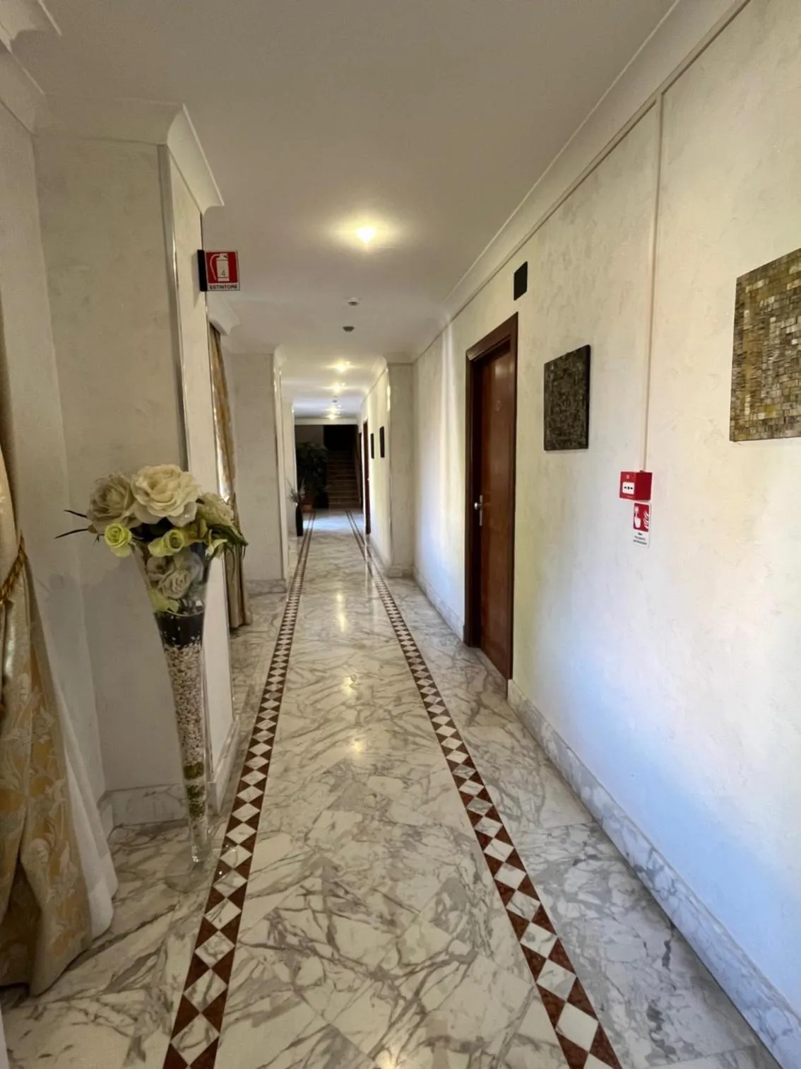 Decorative detail in Hotel Elvira Fiuggi