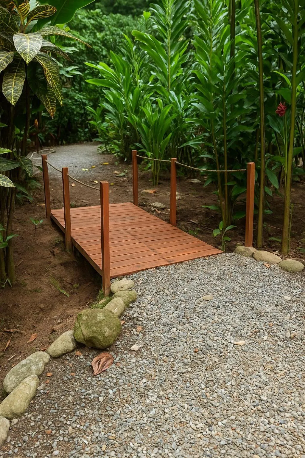 Garden in The Green Jungle & Tree House Caribe