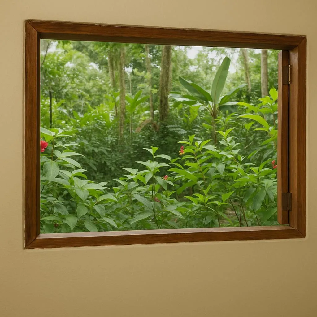 Garden in The Green Jungle & Tree House Caribe