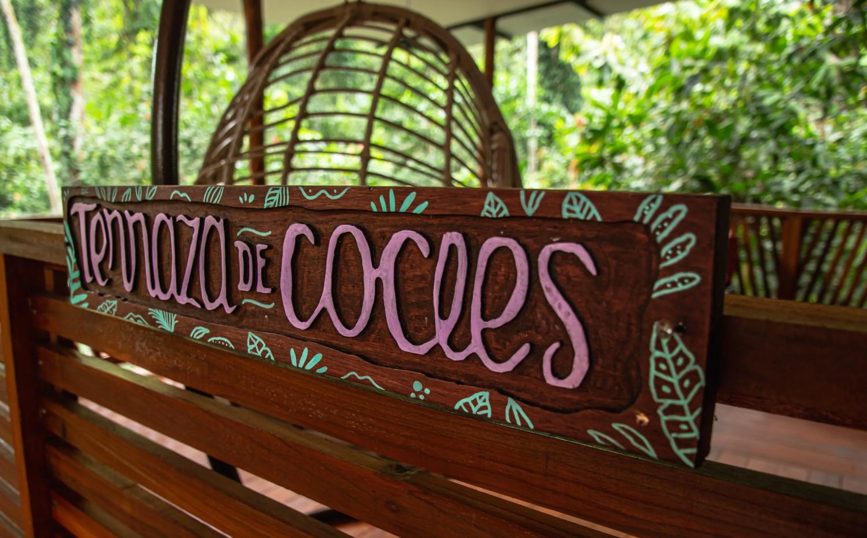 Property logo or sign in The Green Jungle & Tree House Caribe