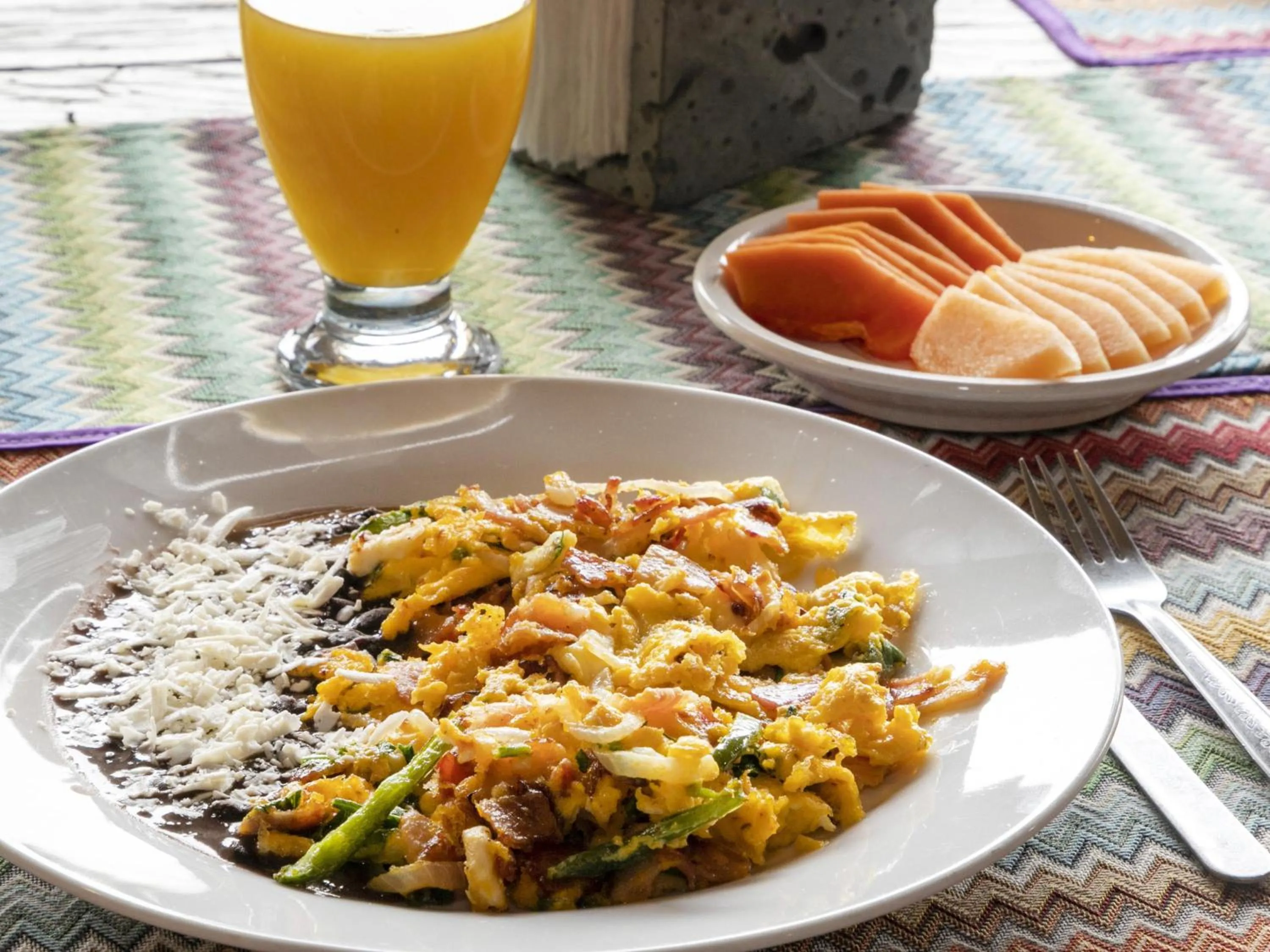 Breakfast in HOTEL XIADANI Restaurante, Temazcal & Spa