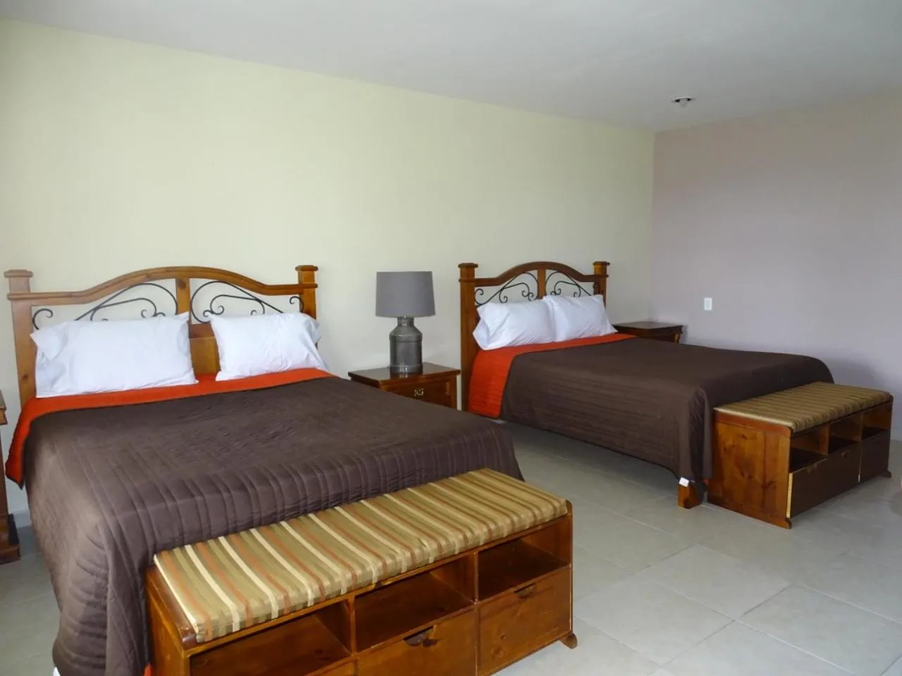 Bed in HOTEL XIADANI Restaurante, Temazcal & Spa