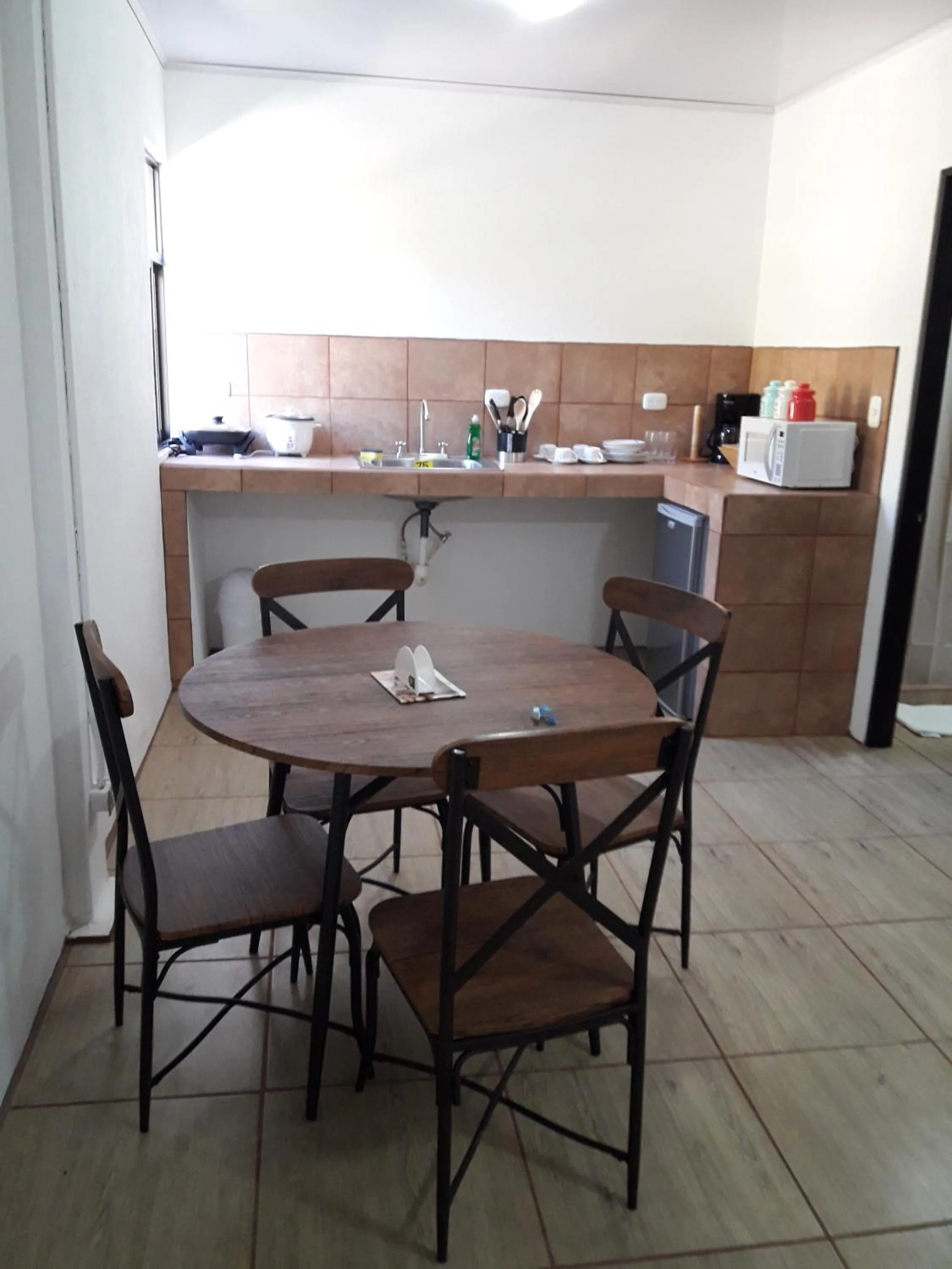 Communal kitchen in Vida Aventura Ranch