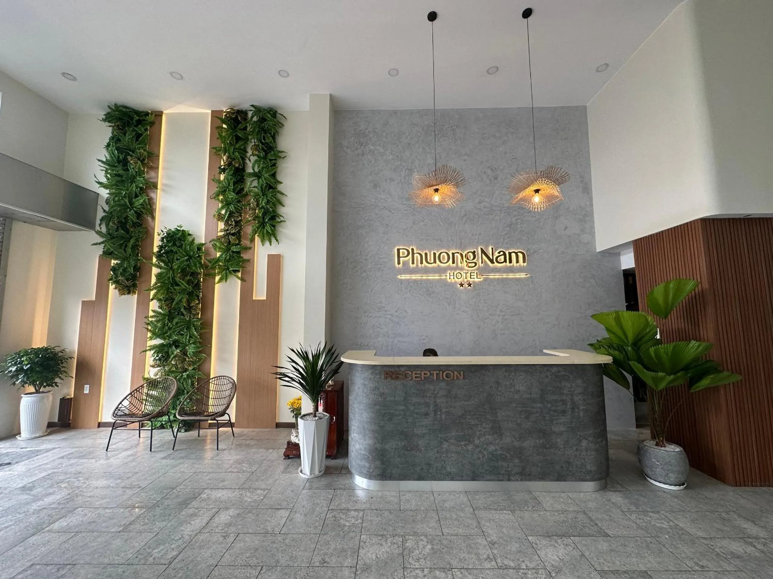 Lobby or reception in Phuong Nam Hotel An Giang