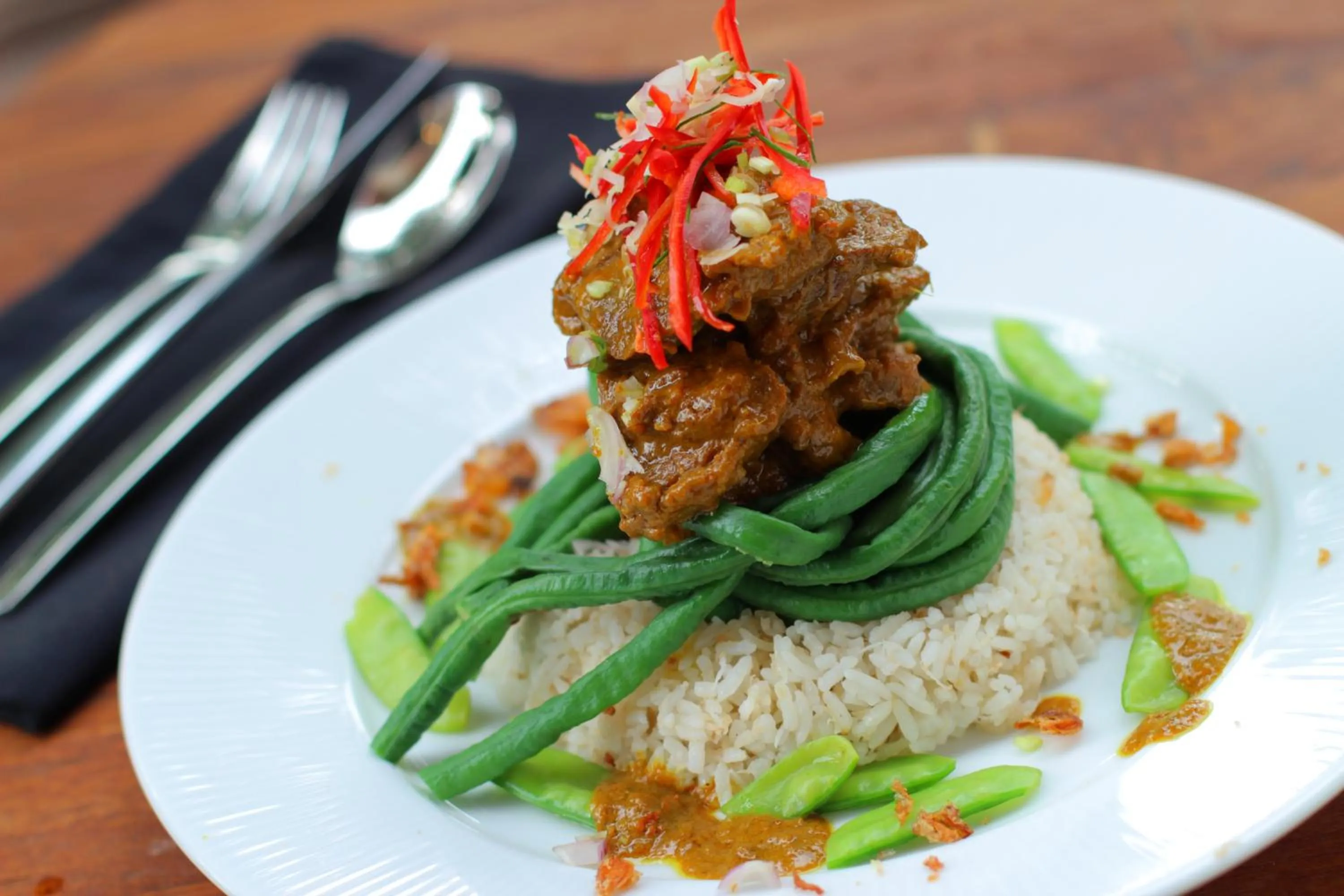 Restaurant/places to eat in Suarti Boutique Village