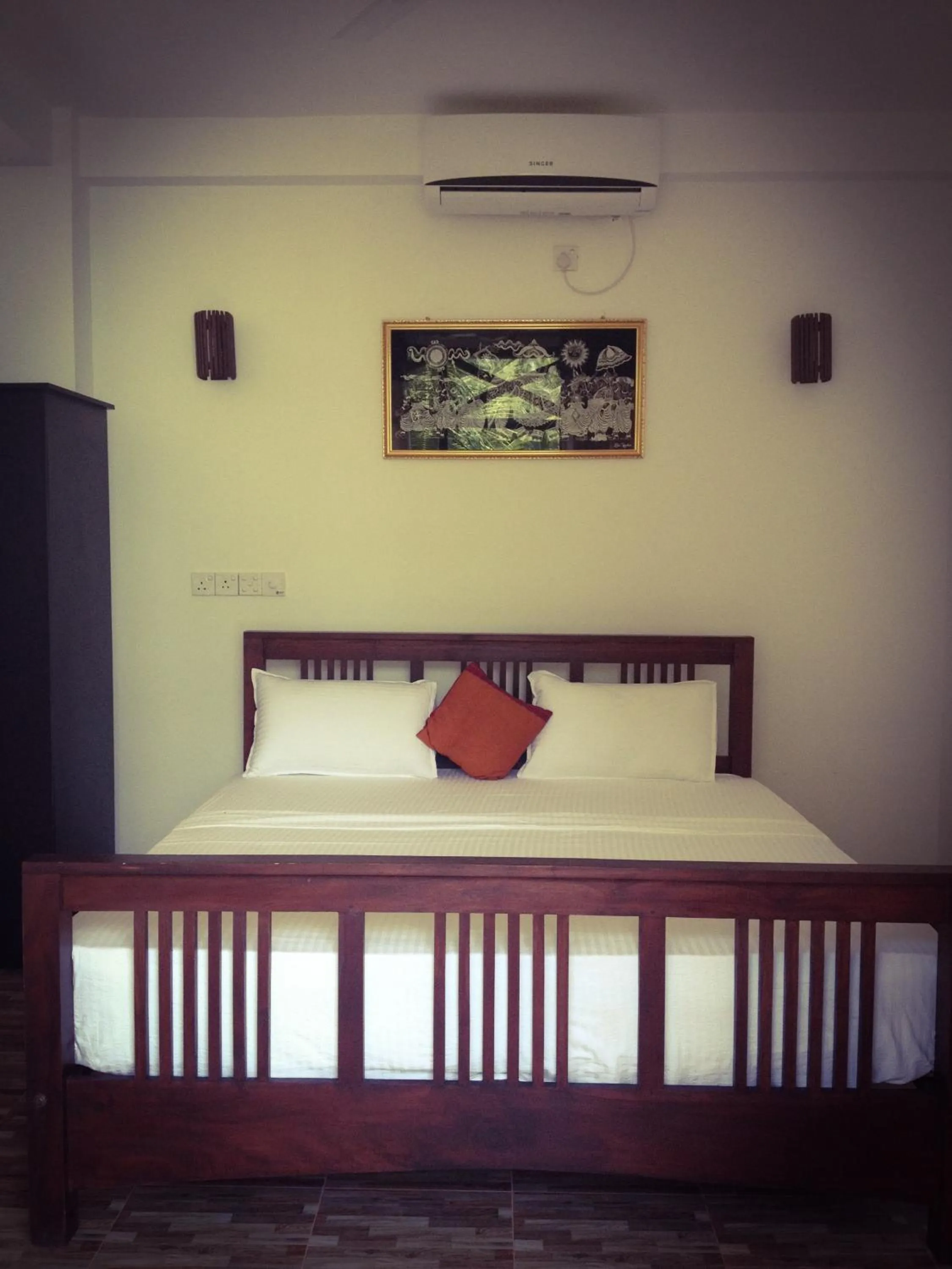 Bedroom, Bed in Mirissa Seastar