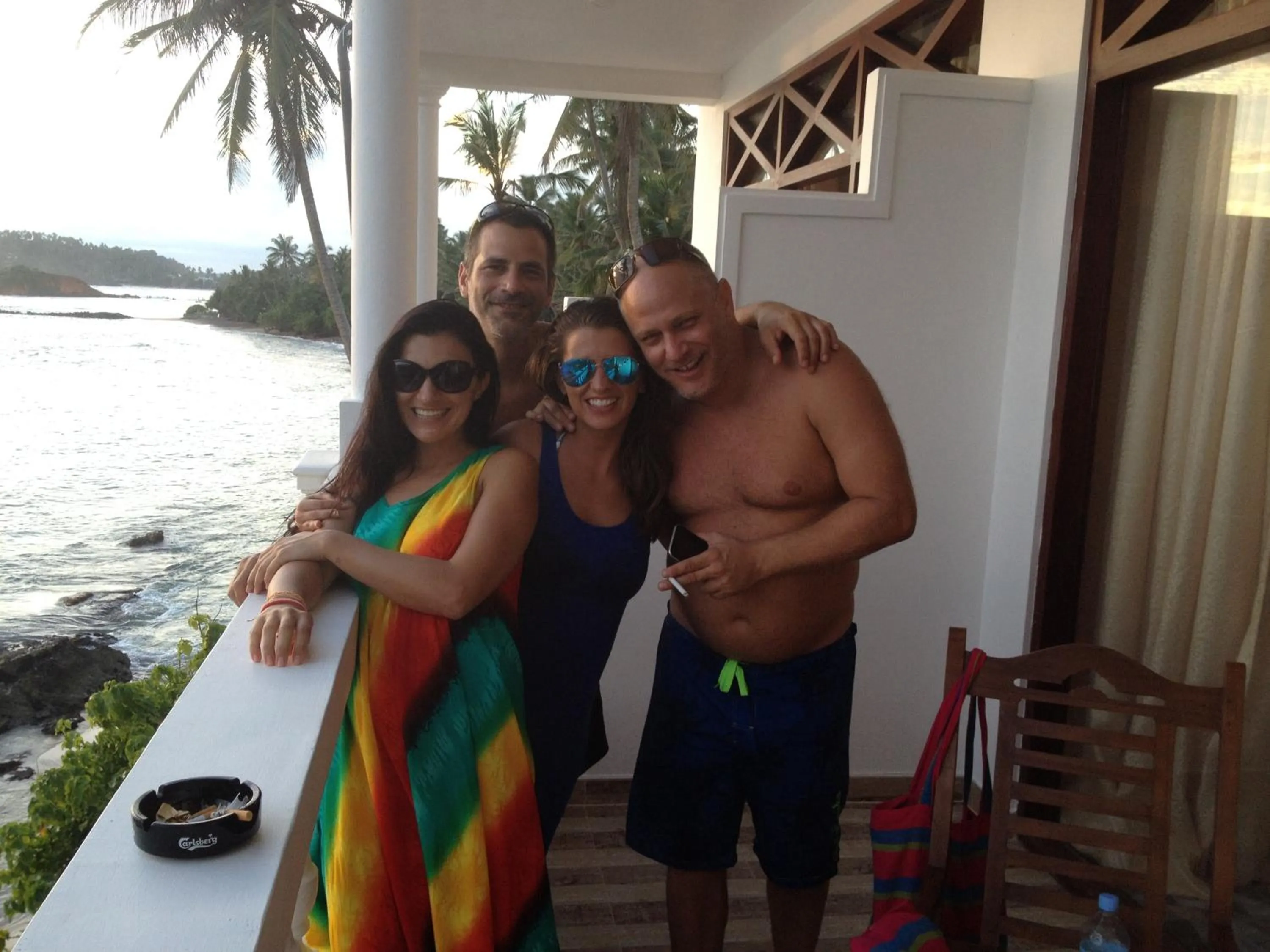 Balcony/Terrace in Mirissa Seastar