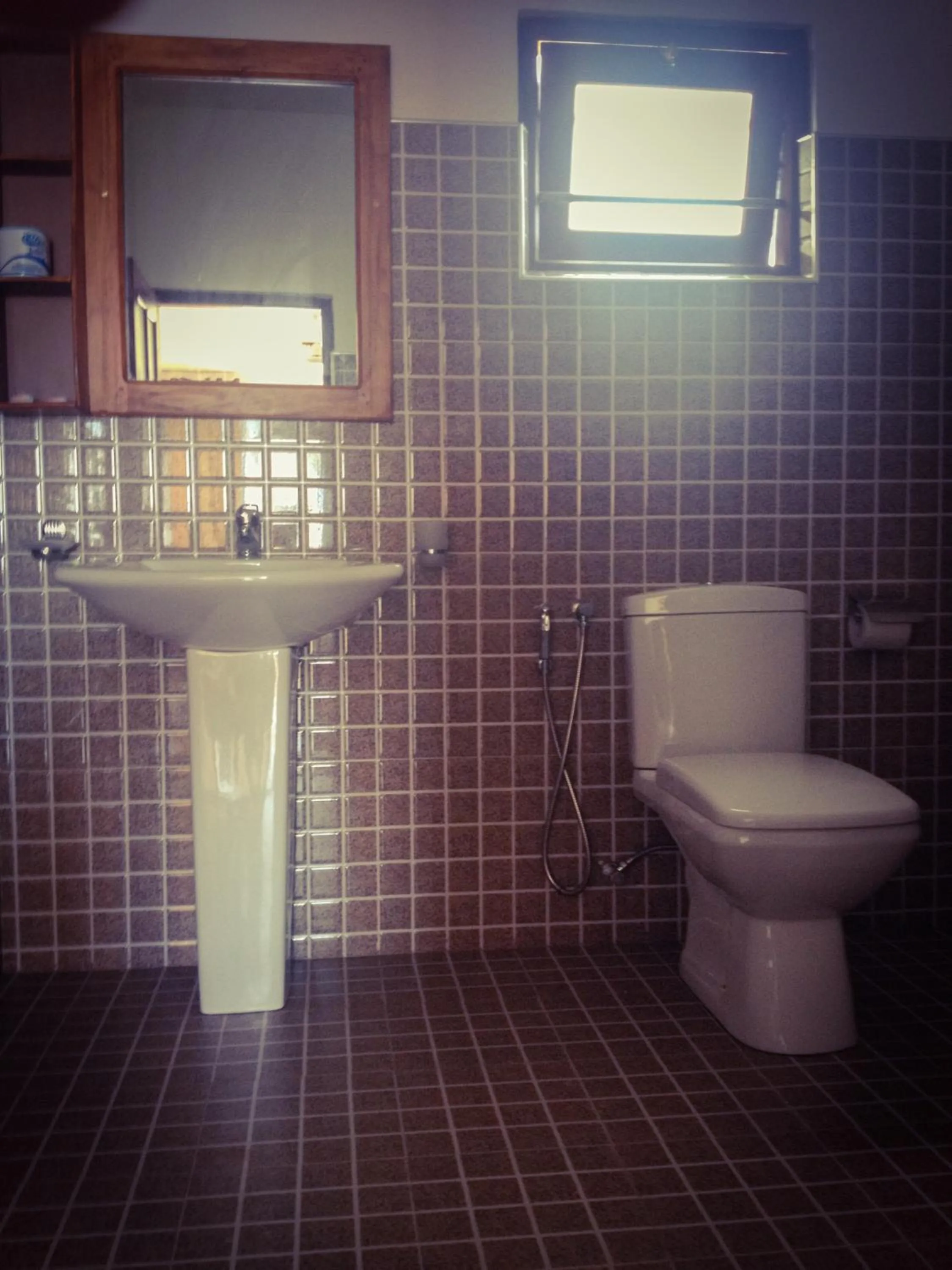 Bathroom in Mirissa Seastar