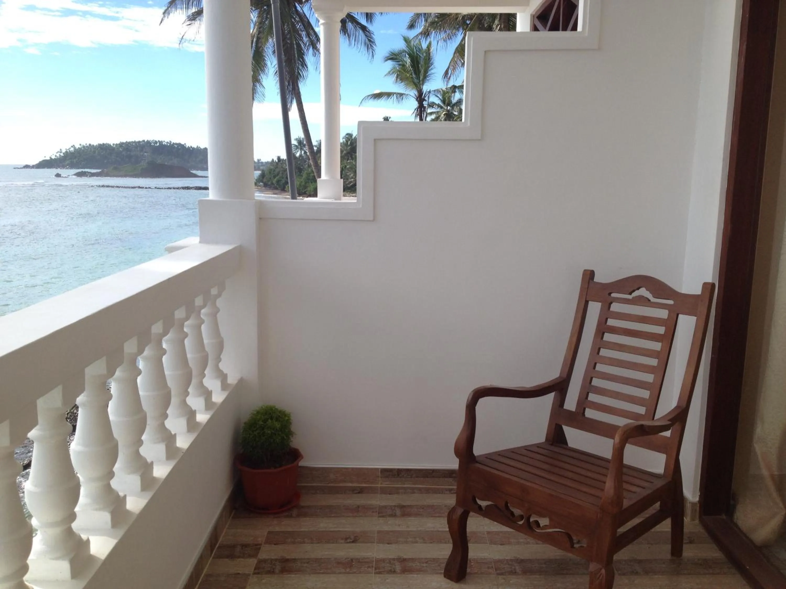 Balcony/Terrace in Mirissa Seastar