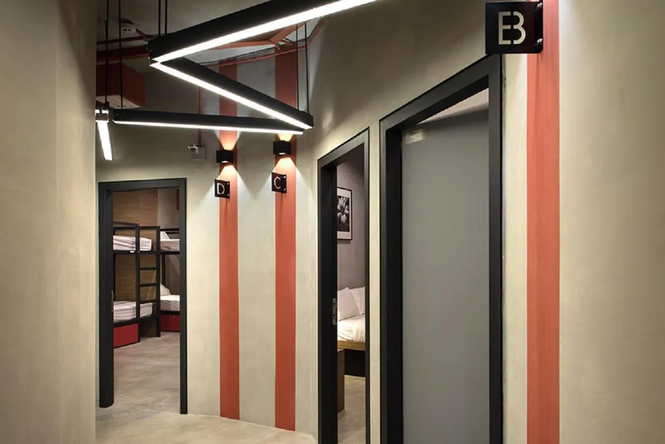 bunk bed in Tido Hostel Penang