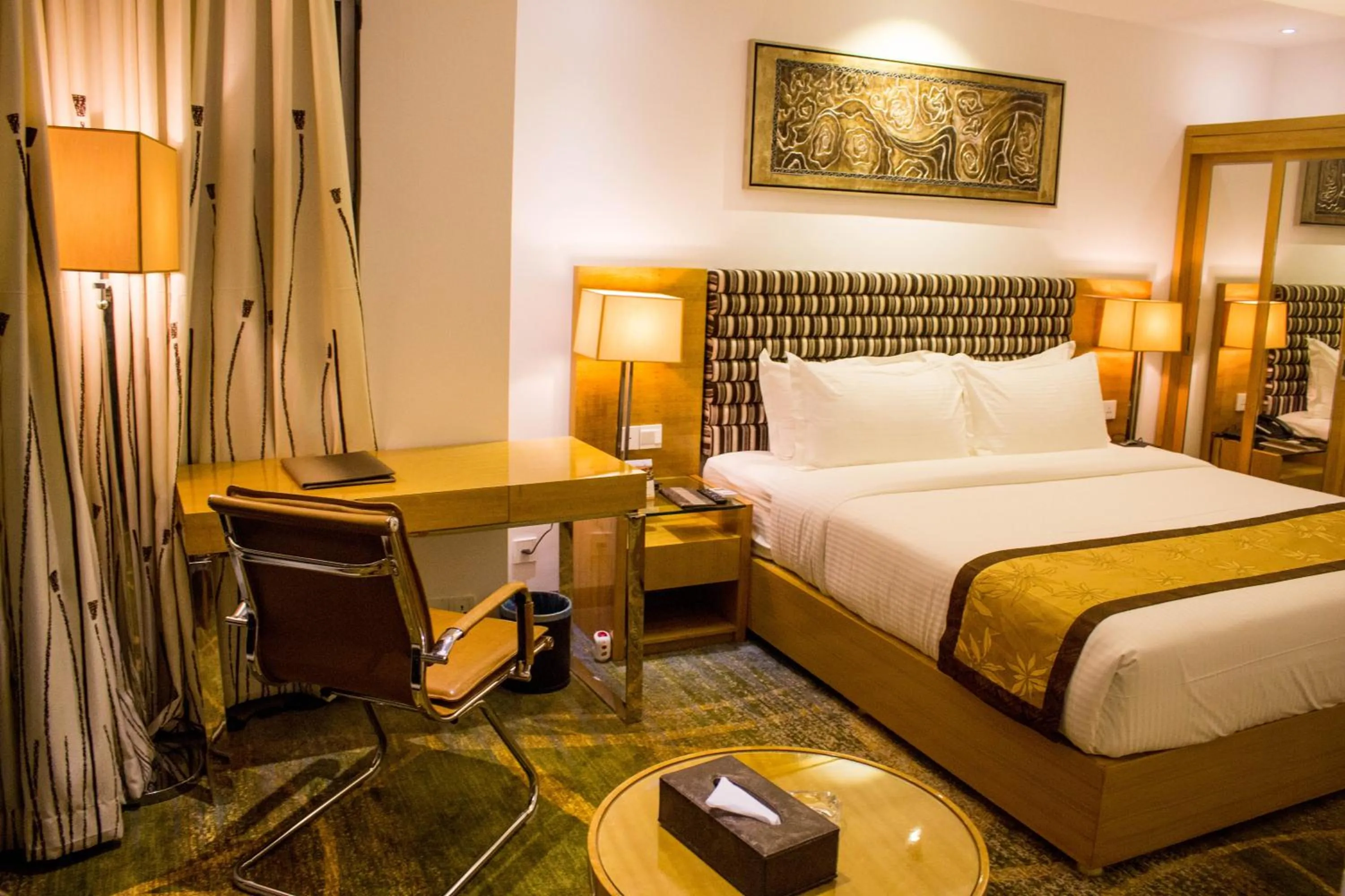 Bed in Hotel Bengal Canary Park