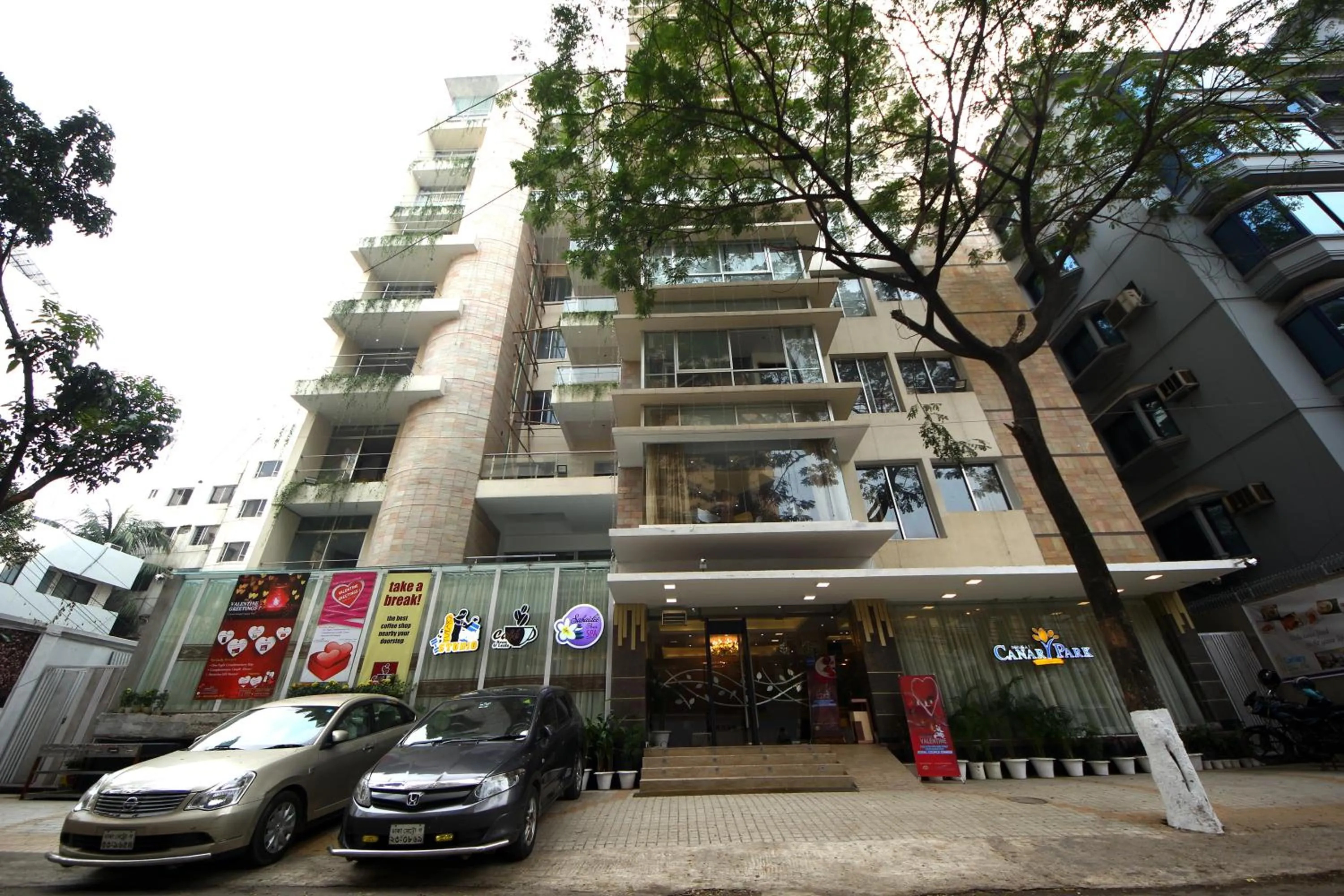 Bird's eye view in Hotel Bengal Canary Park