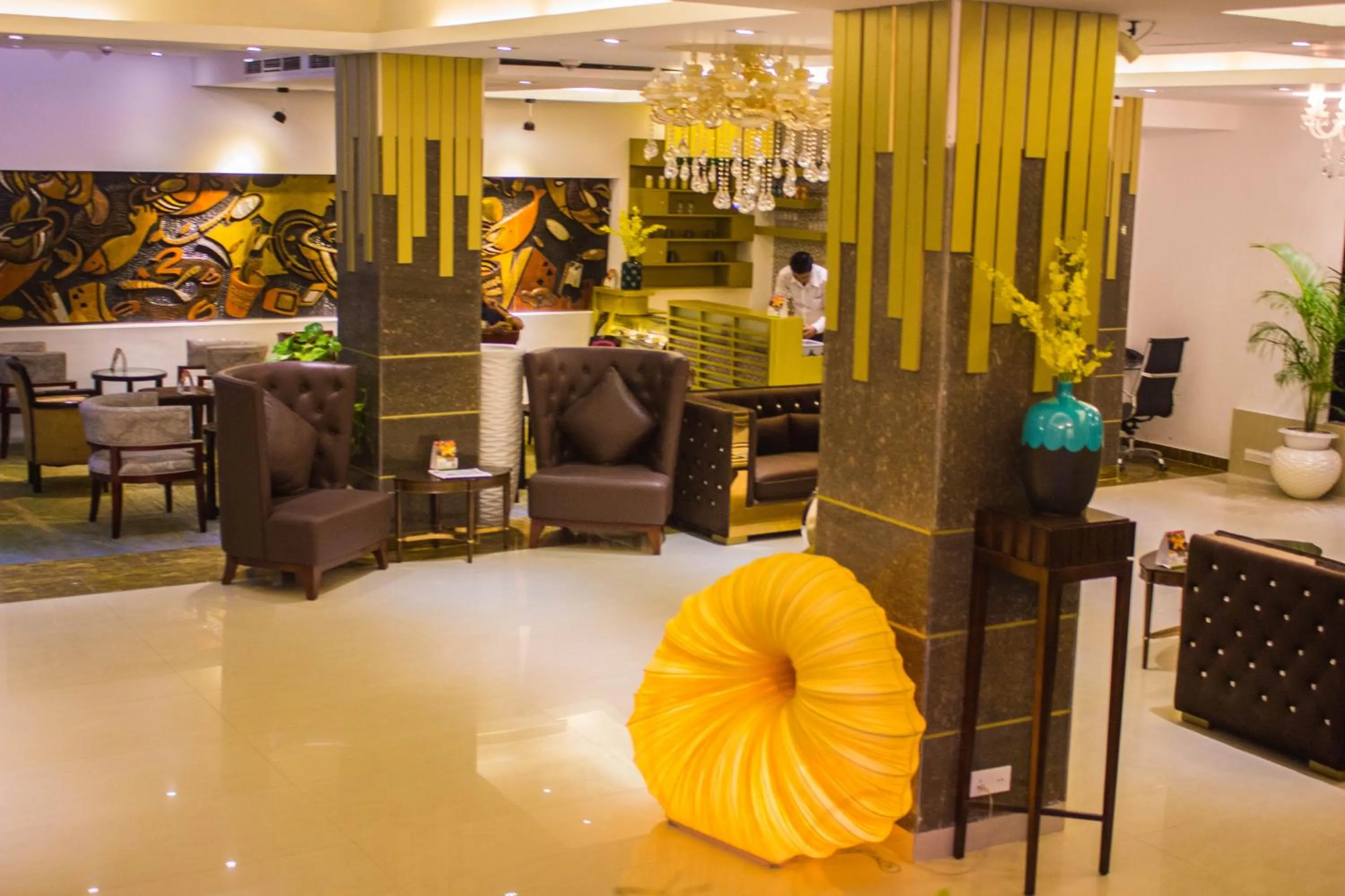 Lobby or reception in Hotel Bengal Canary Park