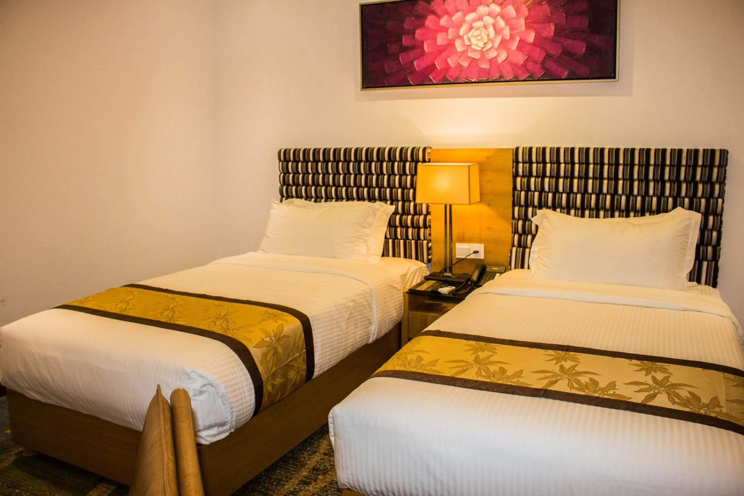 Bed in Hotel Bengal Canary Park