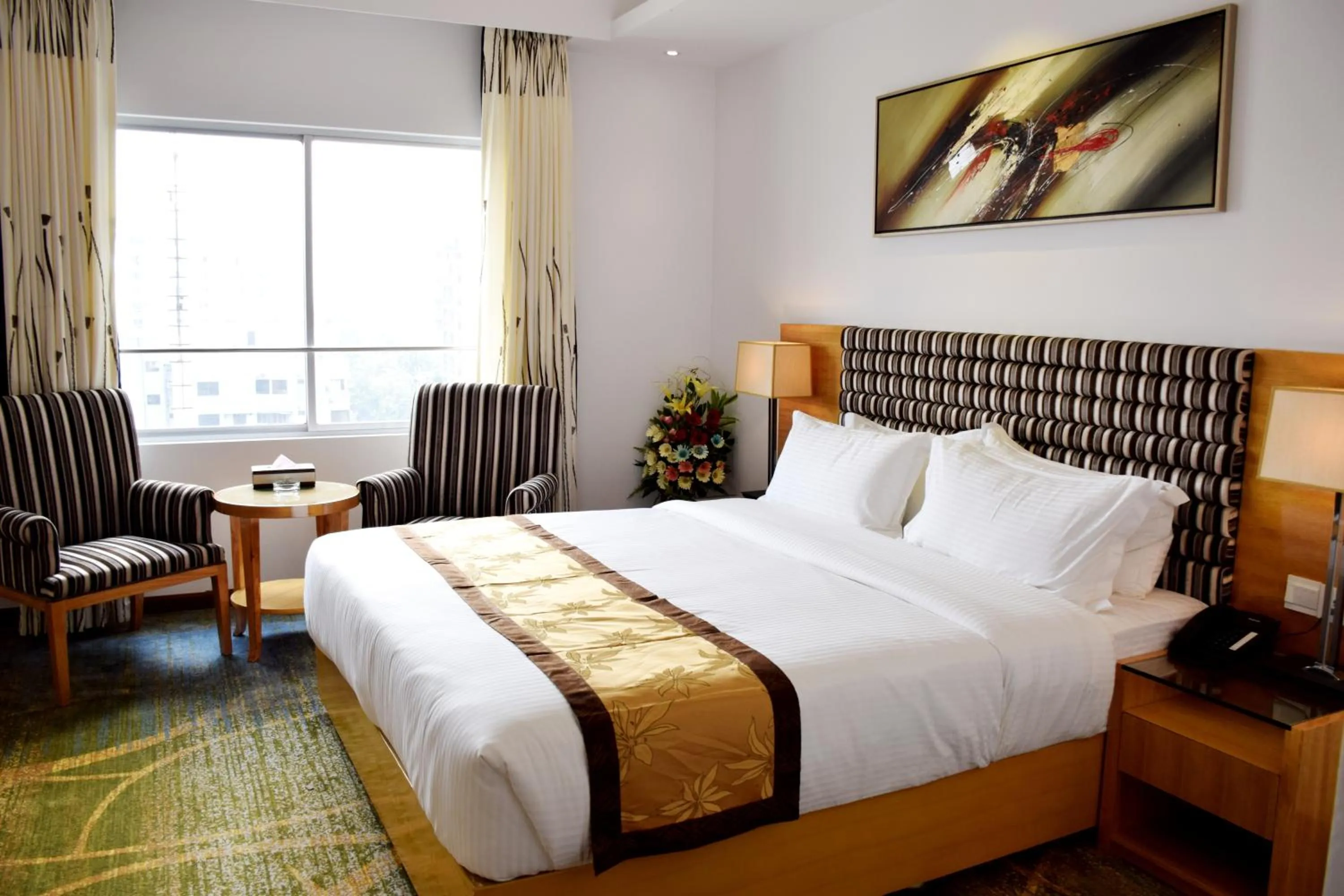 Bed in Hotel Bengal Canary Park