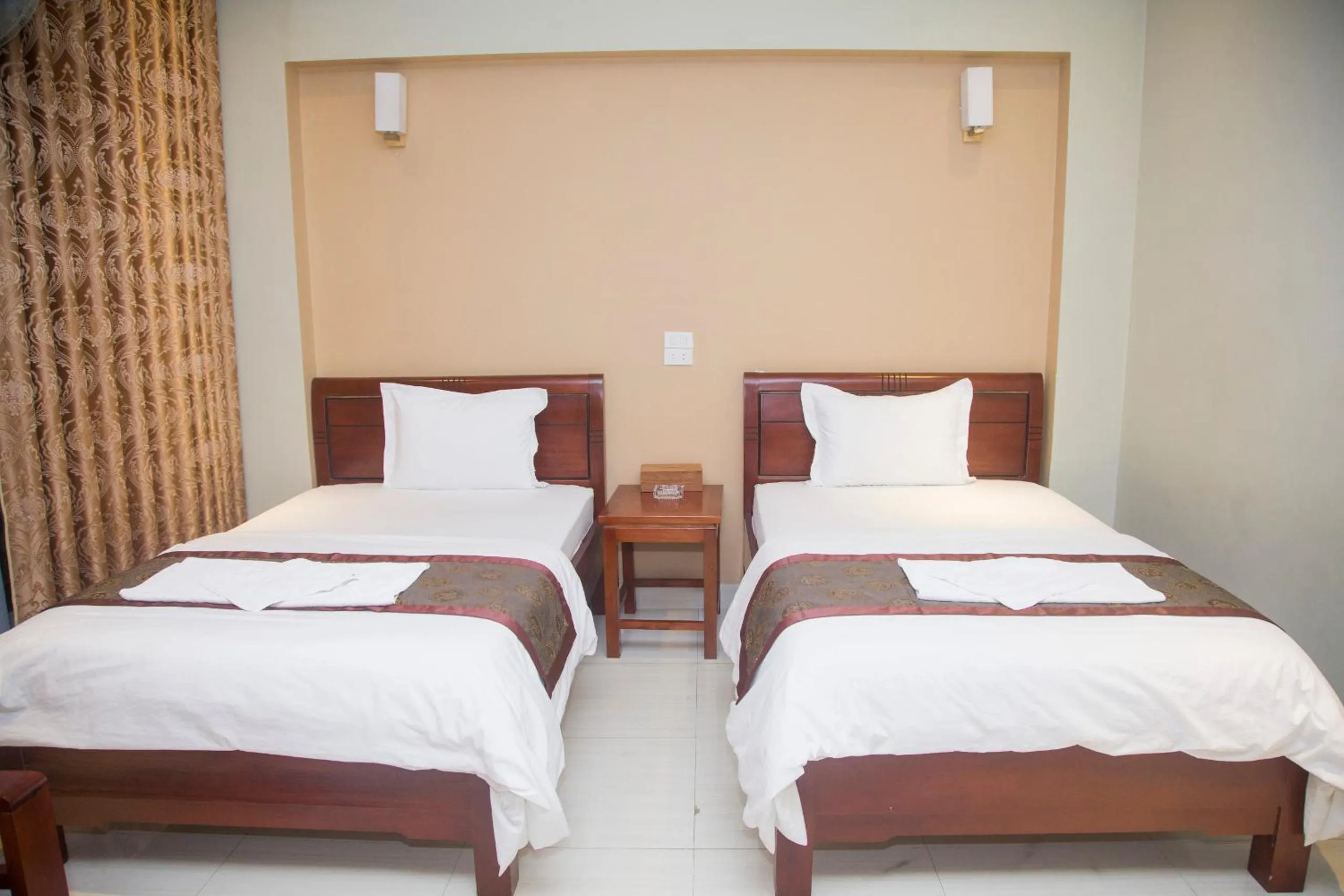 Bed in Khách Sạn Hoàng Gia Lào Cai - Hoang Gia Hotel