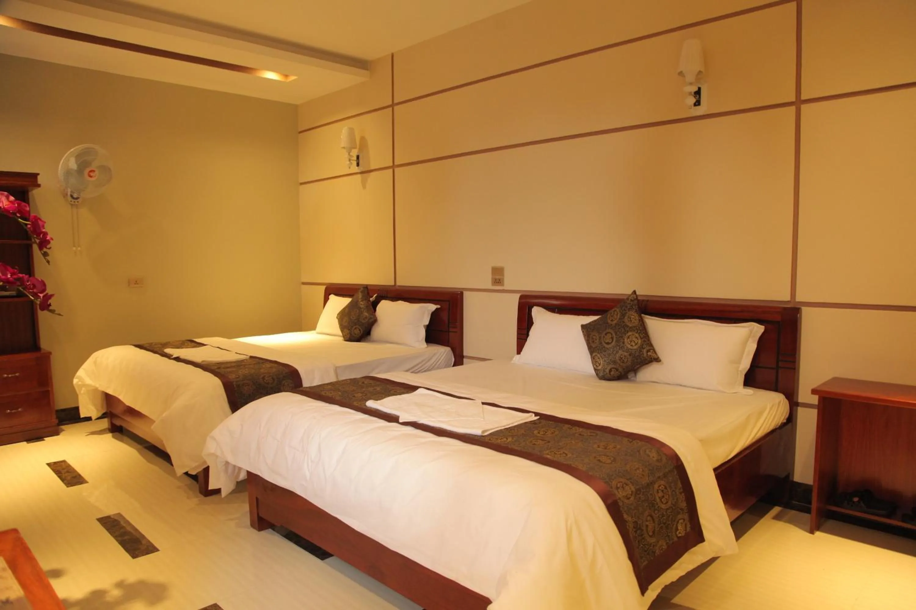 Bed in Khách Sạn Hoàng Gia Lào Cai - Hoang Gia Hotel