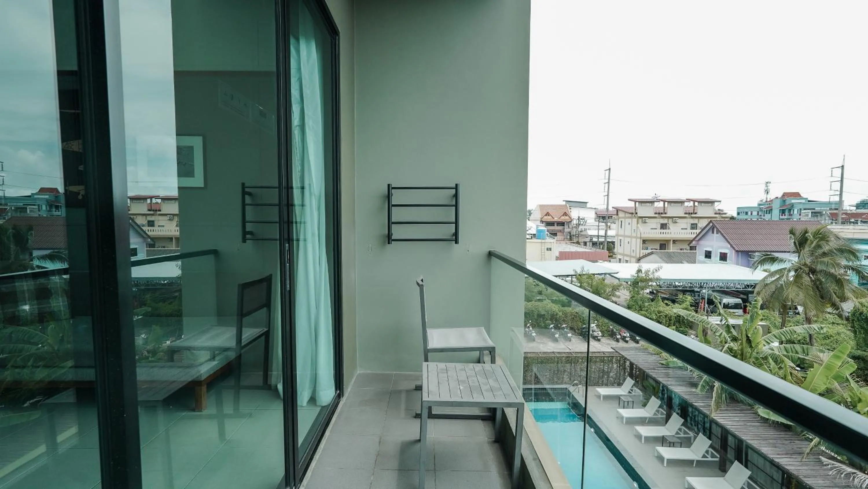 View (from property/room) in Sugar Marina Hotel -AVIATOR- Phuket Airport