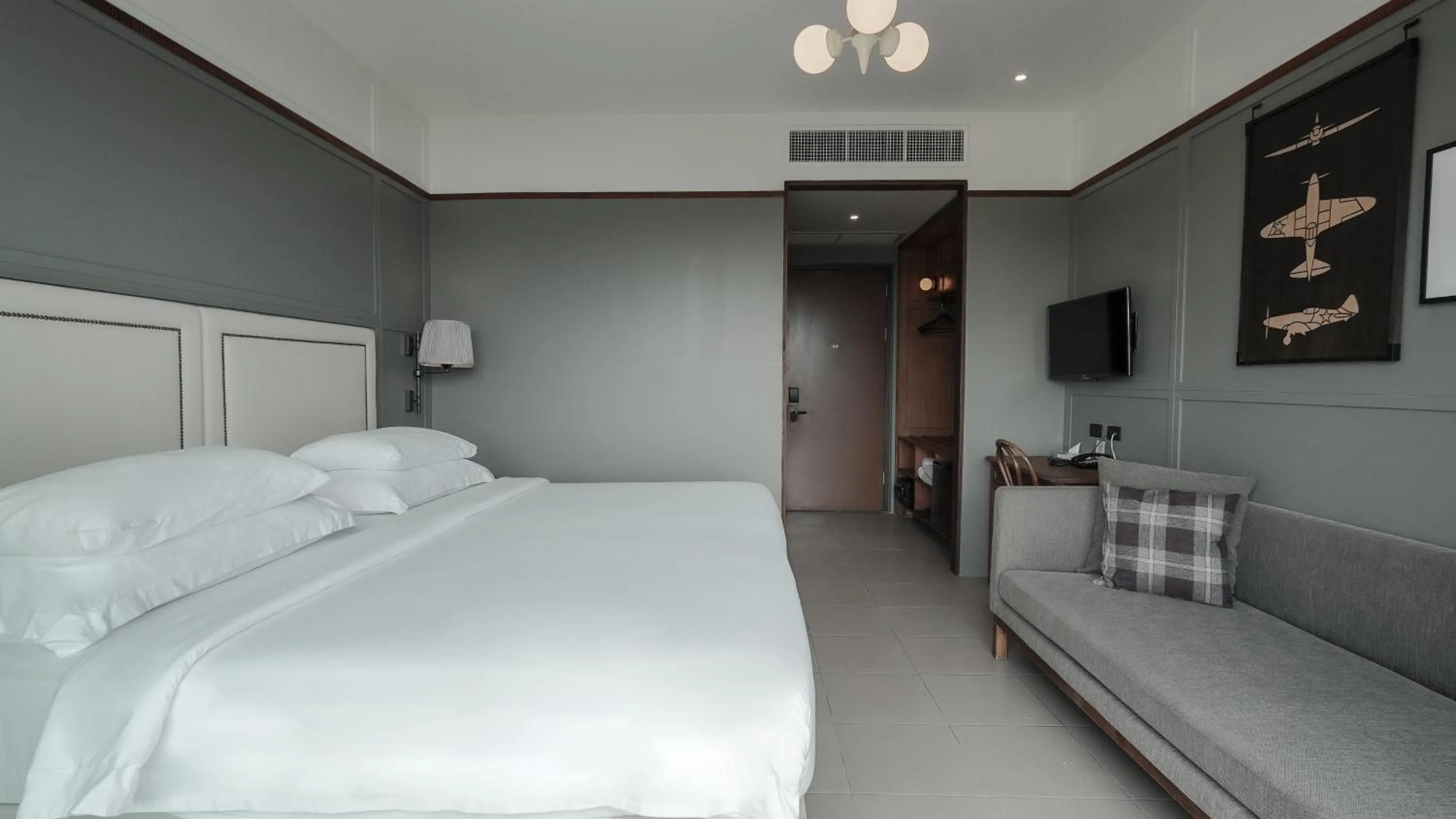 Bedroom, Bed in Sugar Marina Hotel -AVIATOR- Phuket Airport