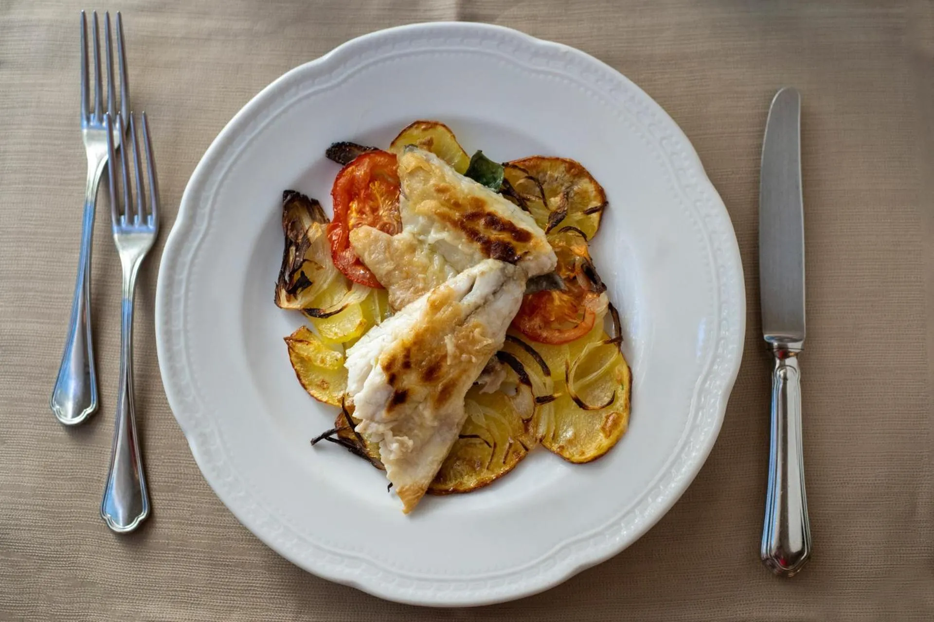 Food in Hotel Olimpia