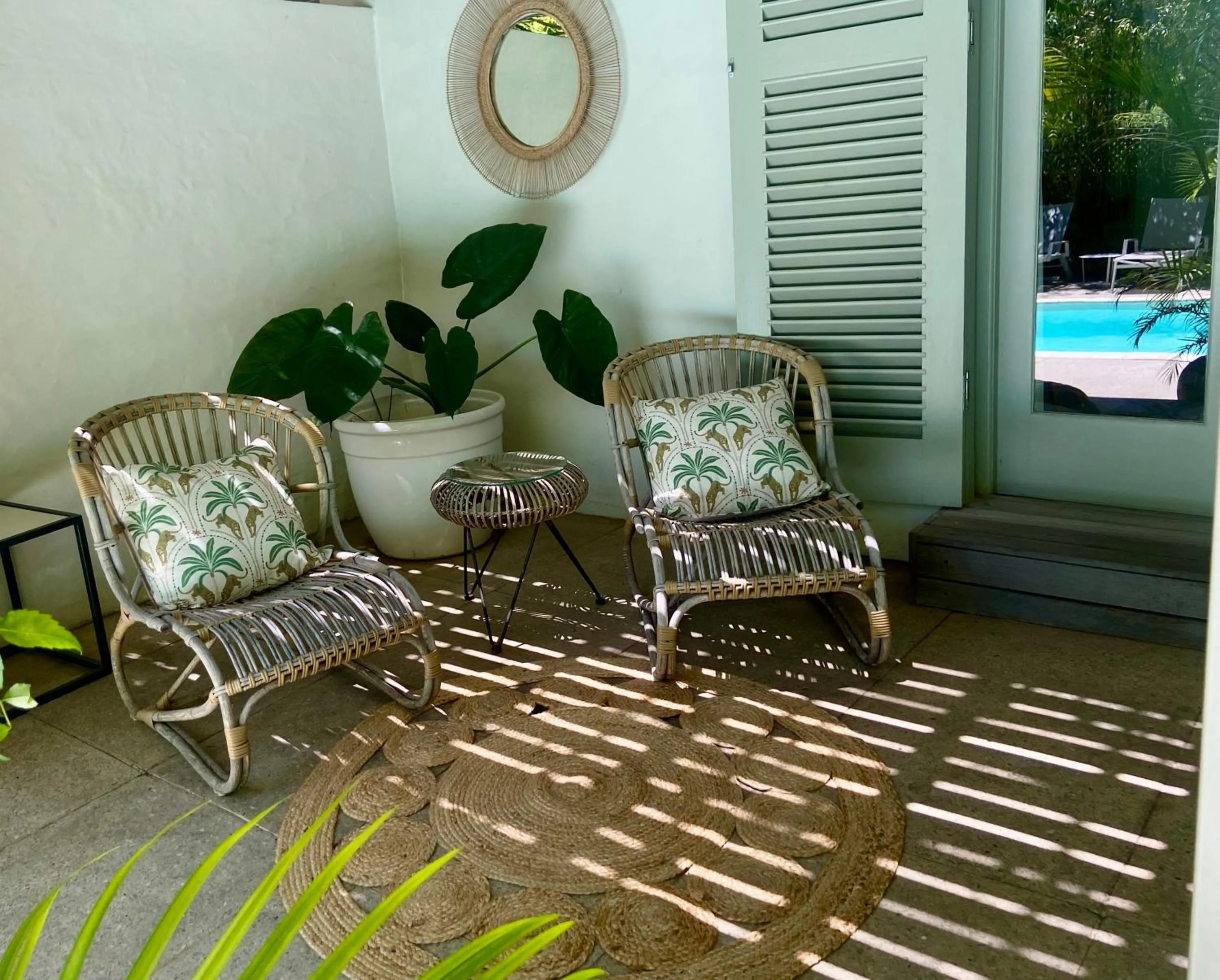 Patio in Cape Standard Guest House