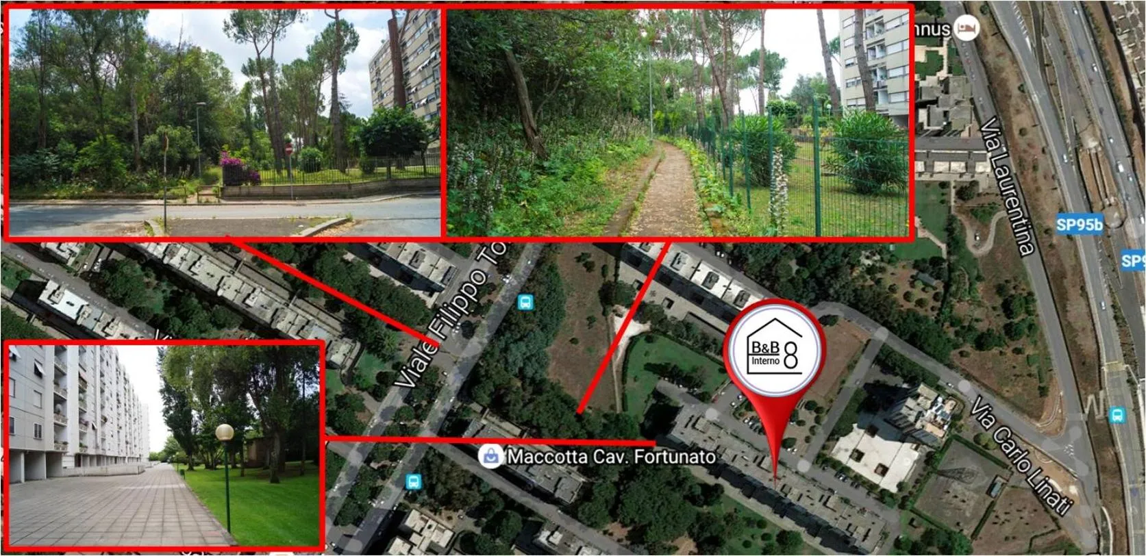 Neighbourhood in B&B Interno 8