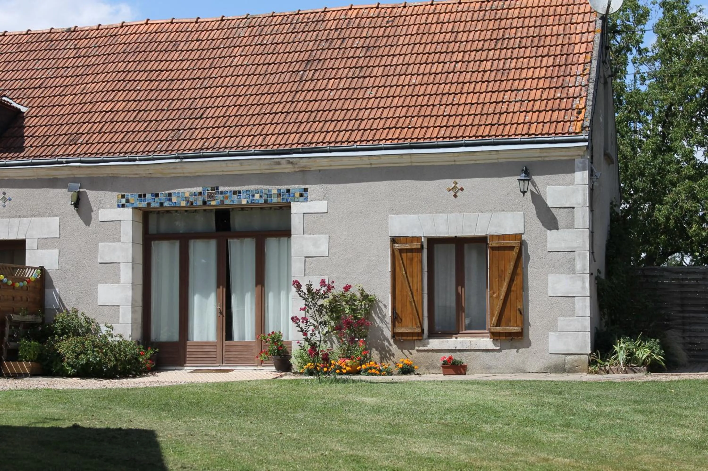 Gîte 5 personnes au calme avec jardin, piscine, proche d'Amboise