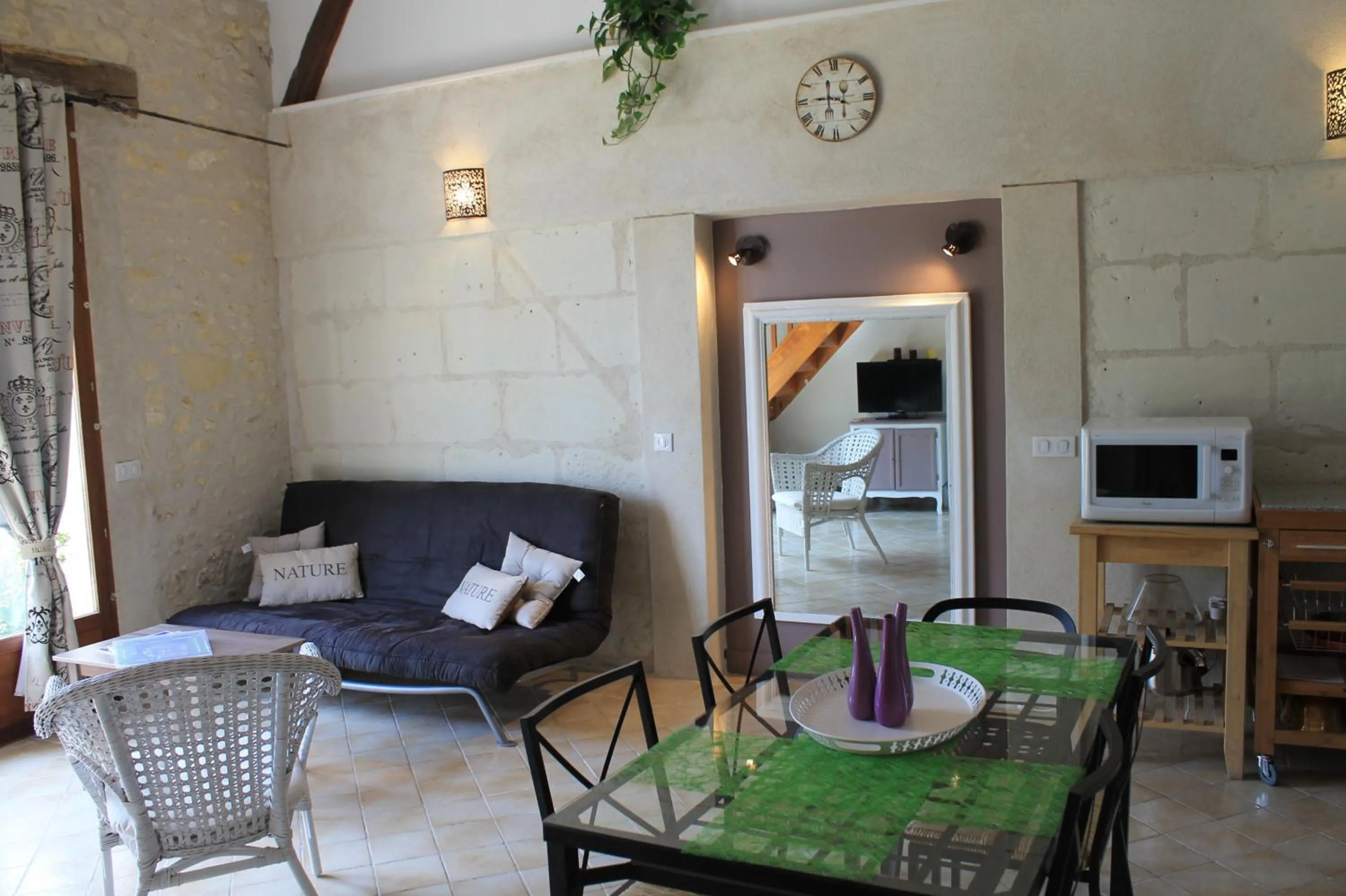 Gîte 5 personnes au calme avec jardin, piscine, proche d'Amboise
