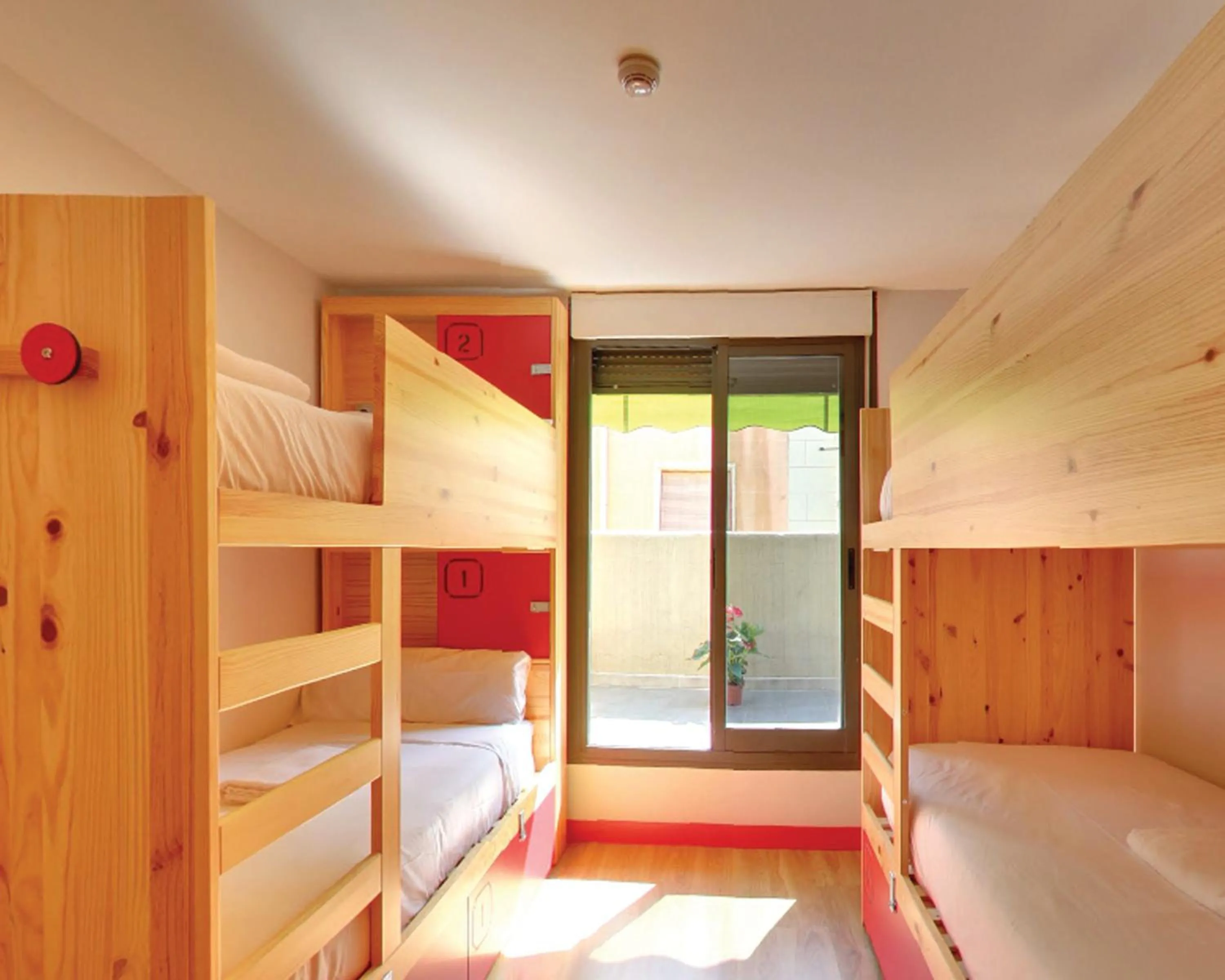 Photo of the whole room, Bed in Ok Hostel Madrid