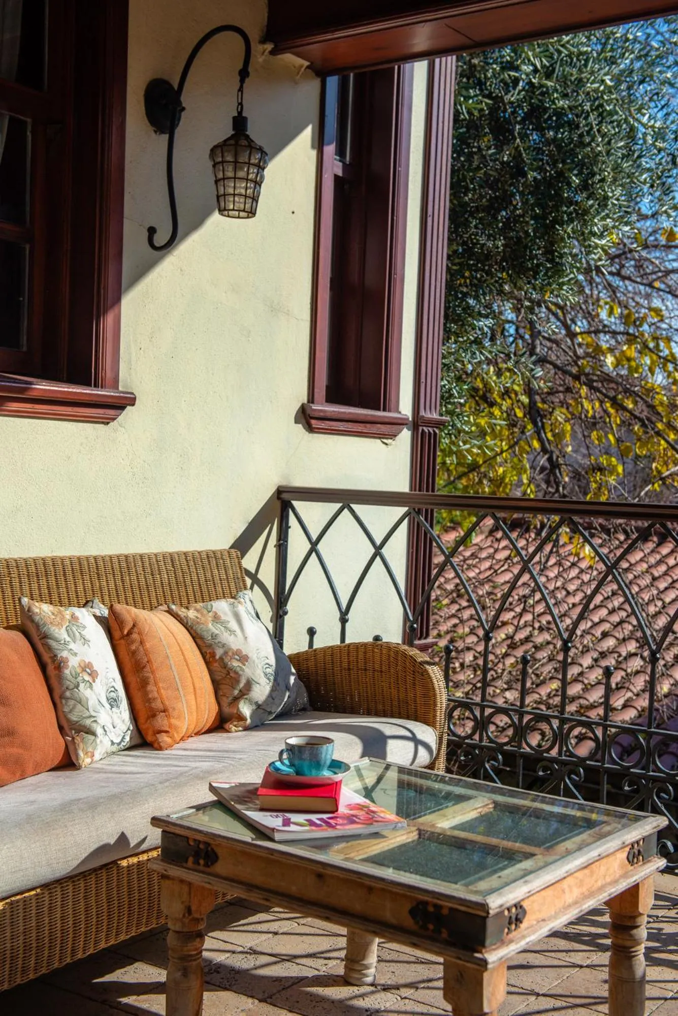 Balcony/Terrace in Tuvana Hotel