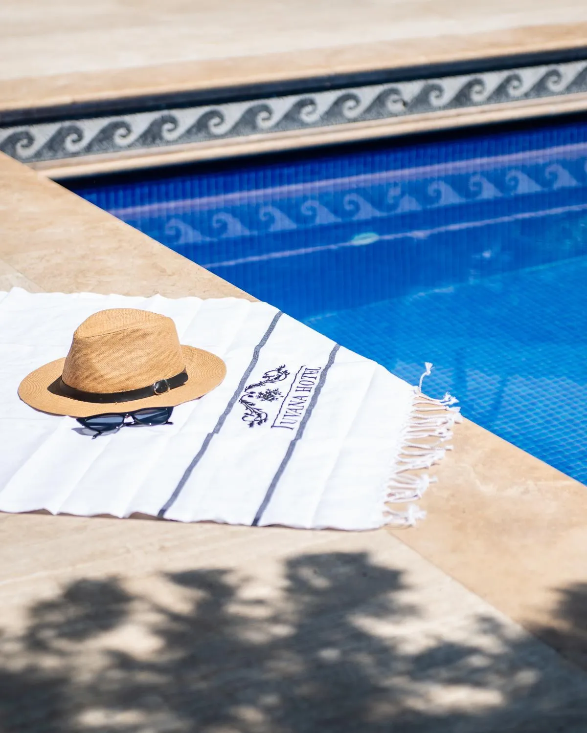 Swimming pool in Tuvana Hotel
