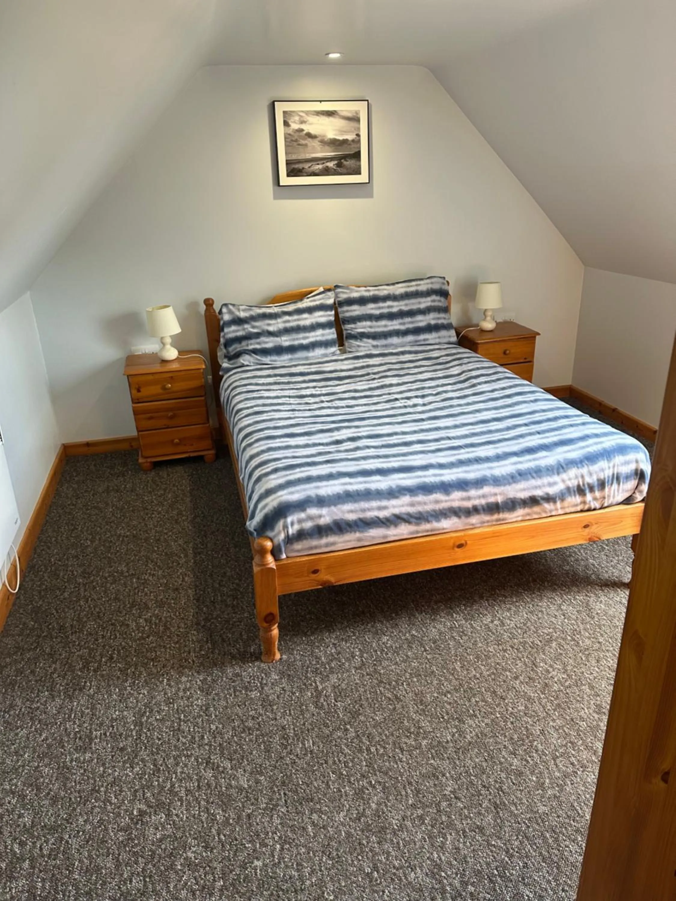 Bed in Forest Edge Motel