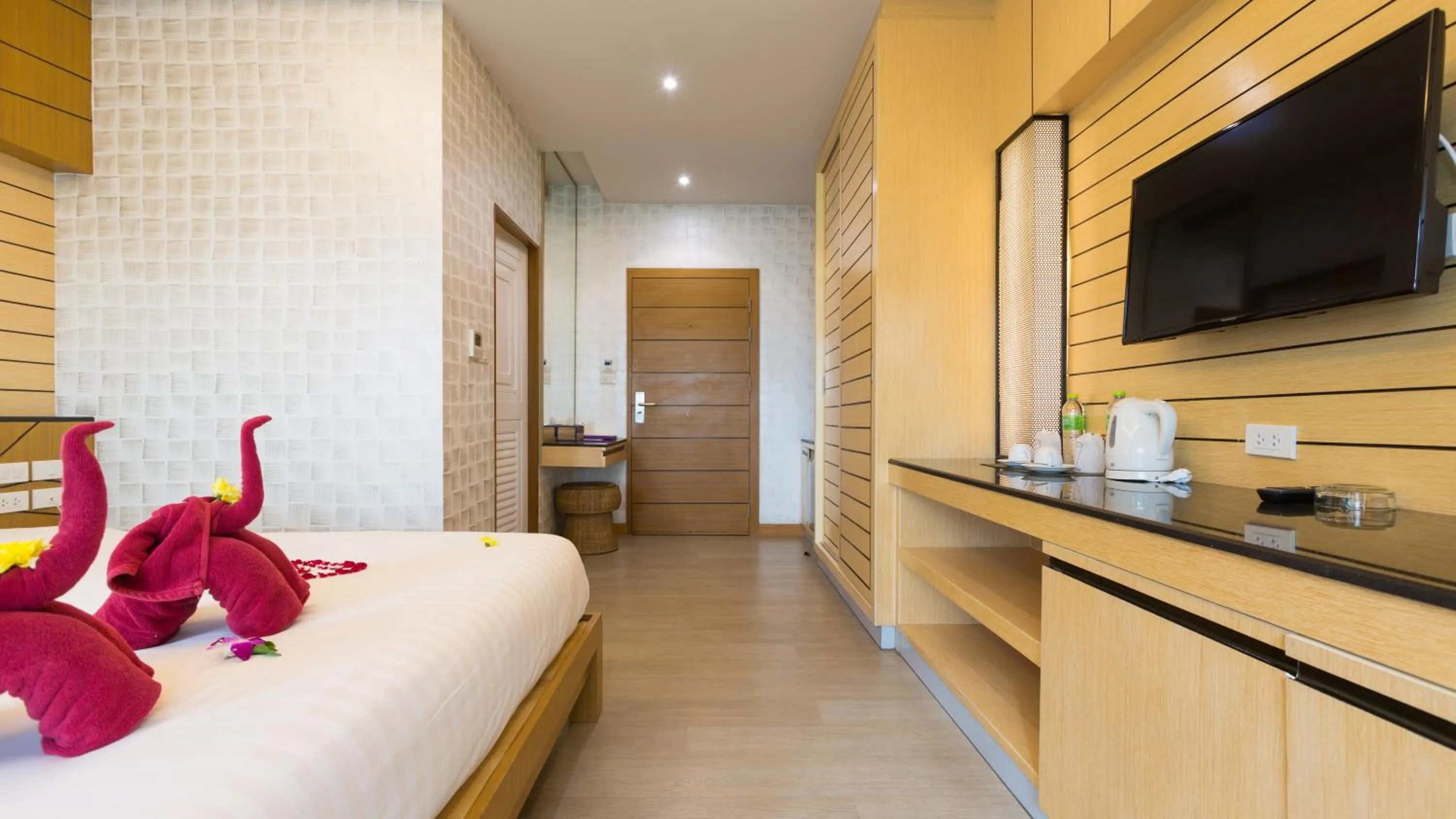 Photo of the whole room, Bed in Anda Beachside Hotel