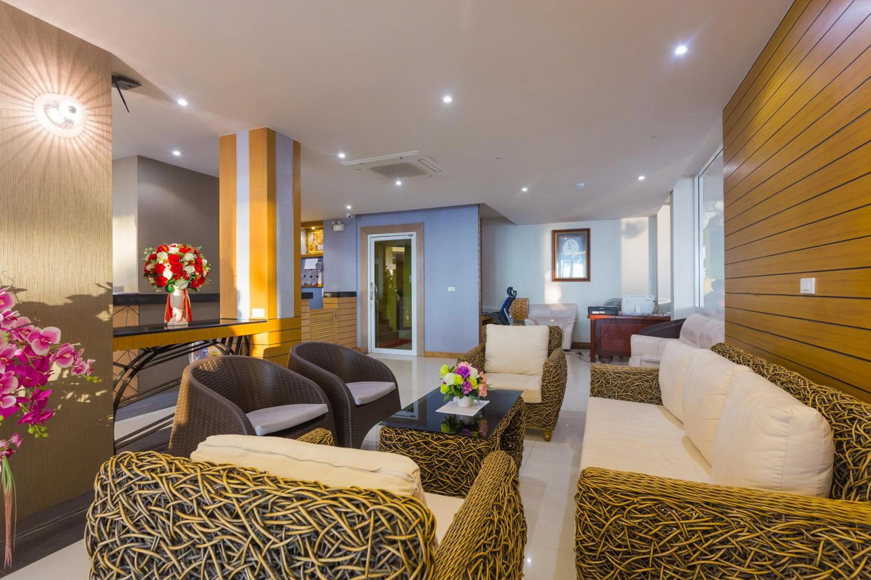 Lobby or reception in Anda Beachside Hotel