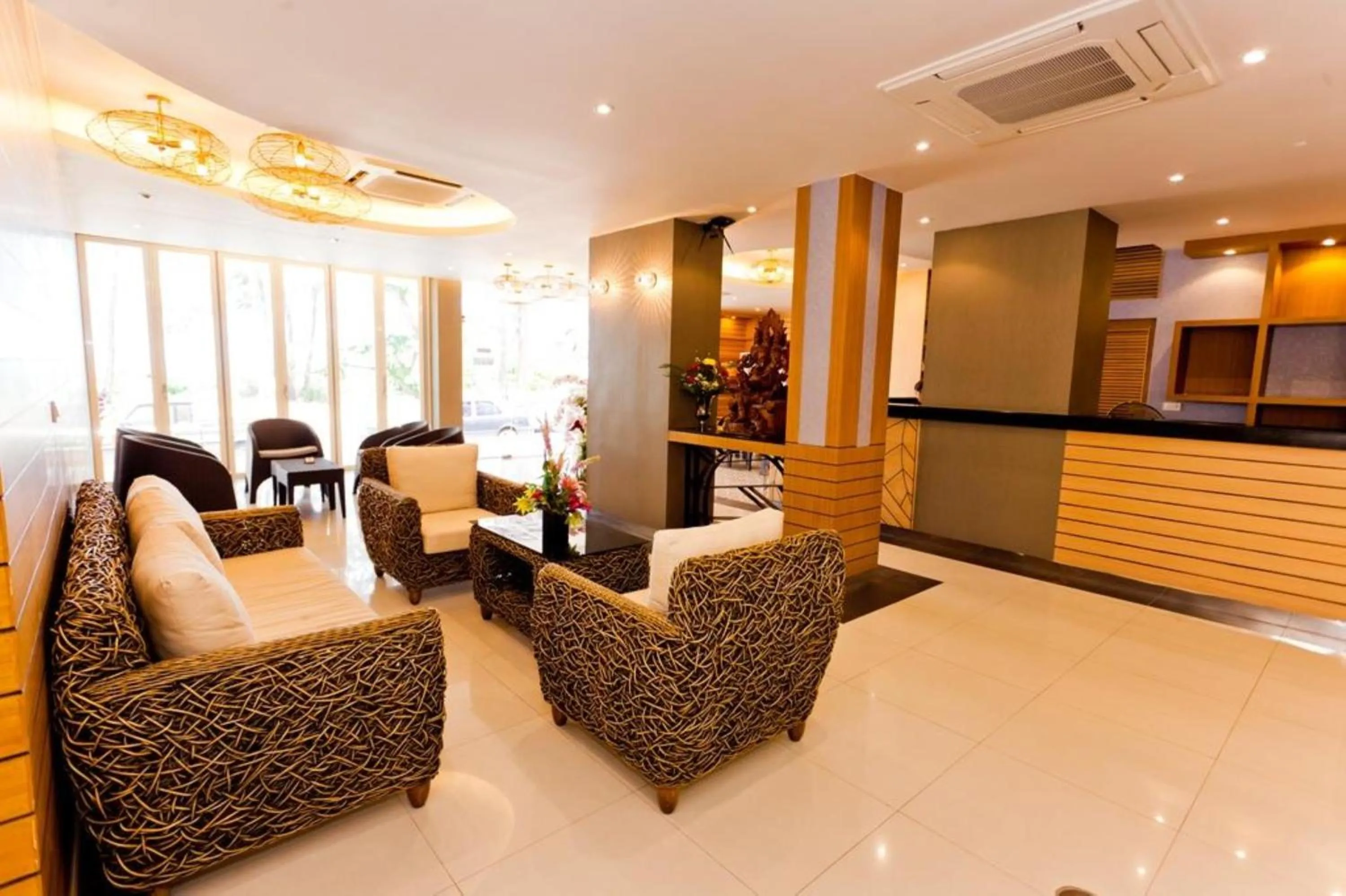 Lobby or reception in Anda Beachside Hotel