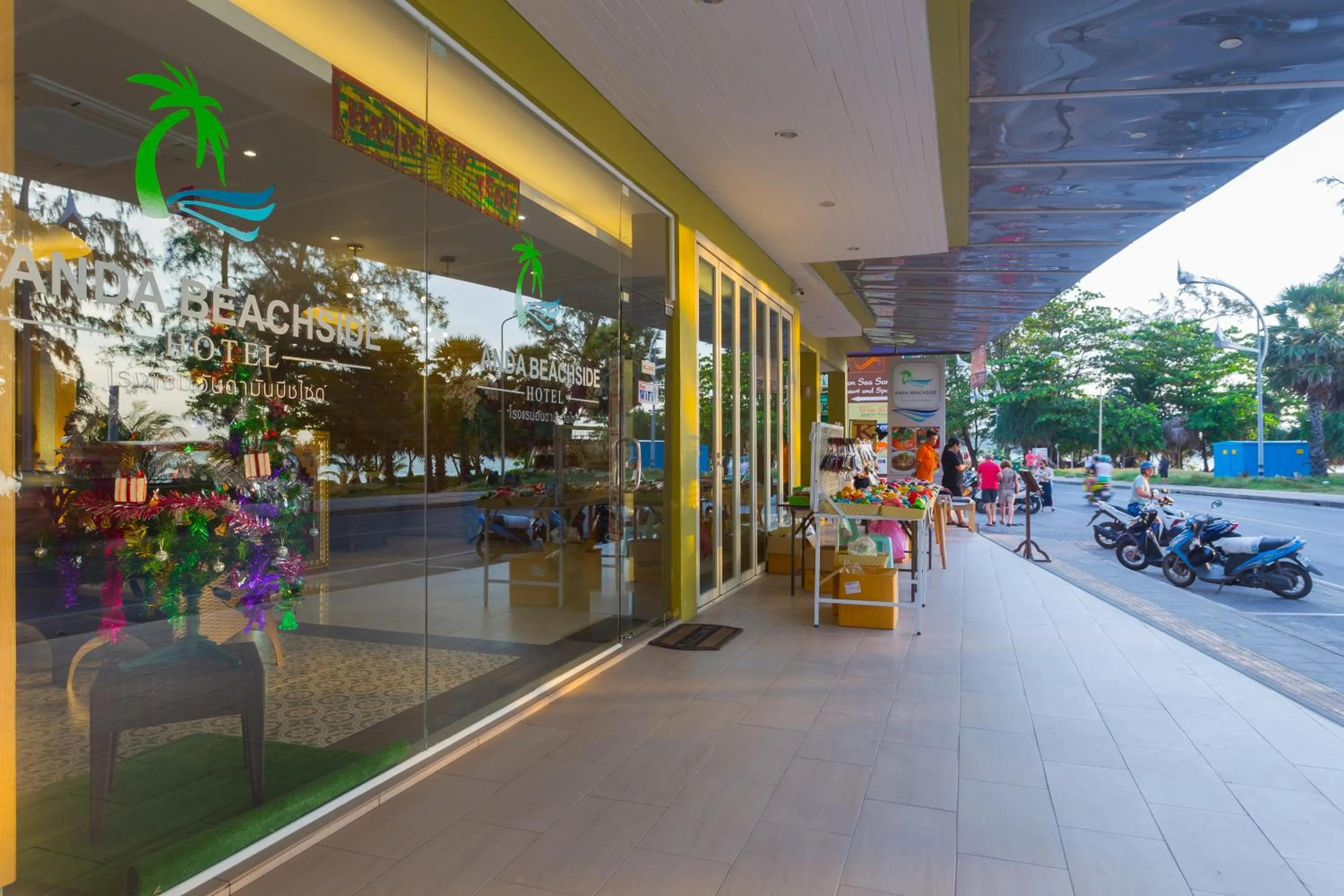 Off site in Anda Beachside Hotel