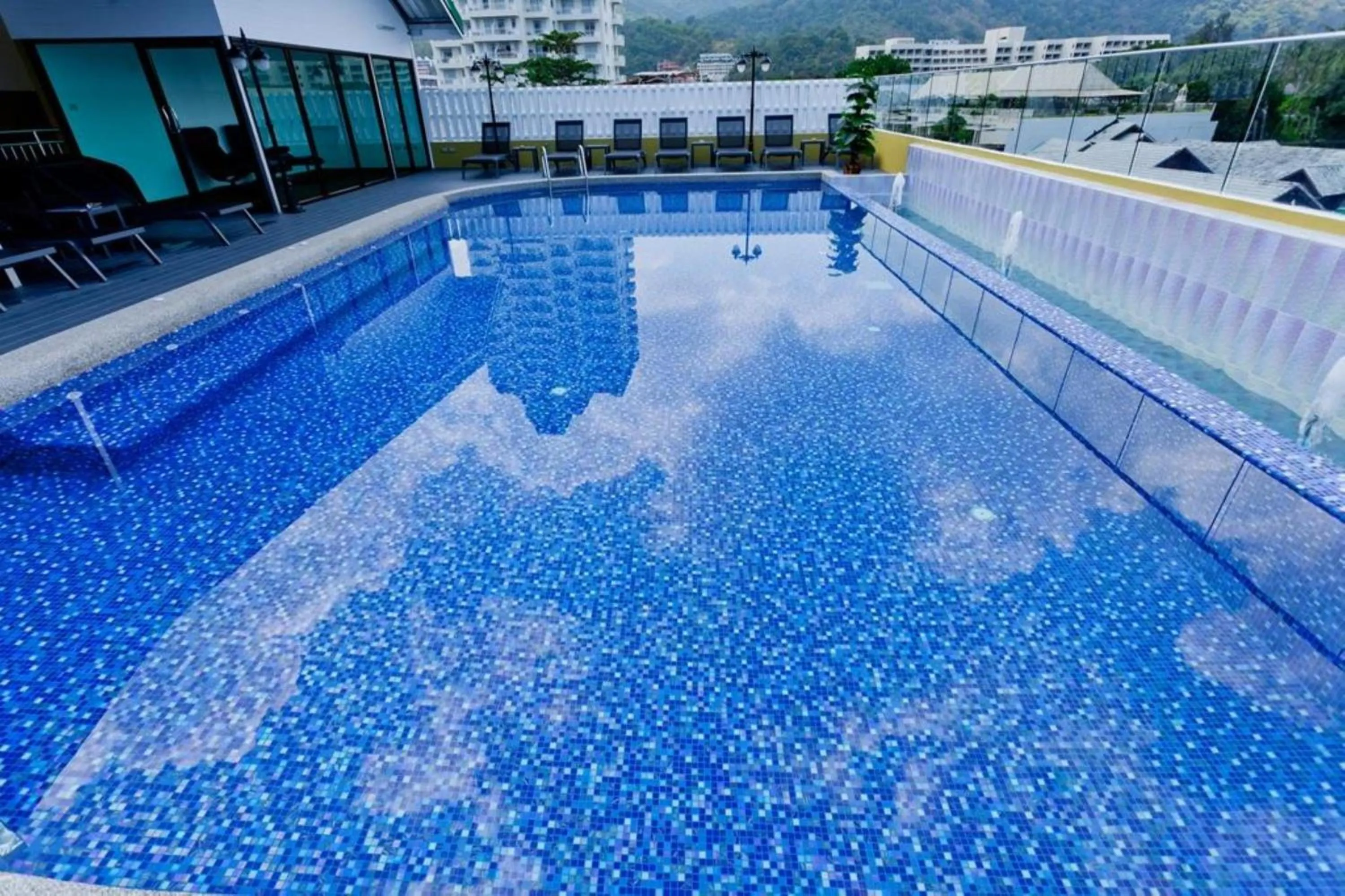 Swimming pool in Anda Beachside Hotel