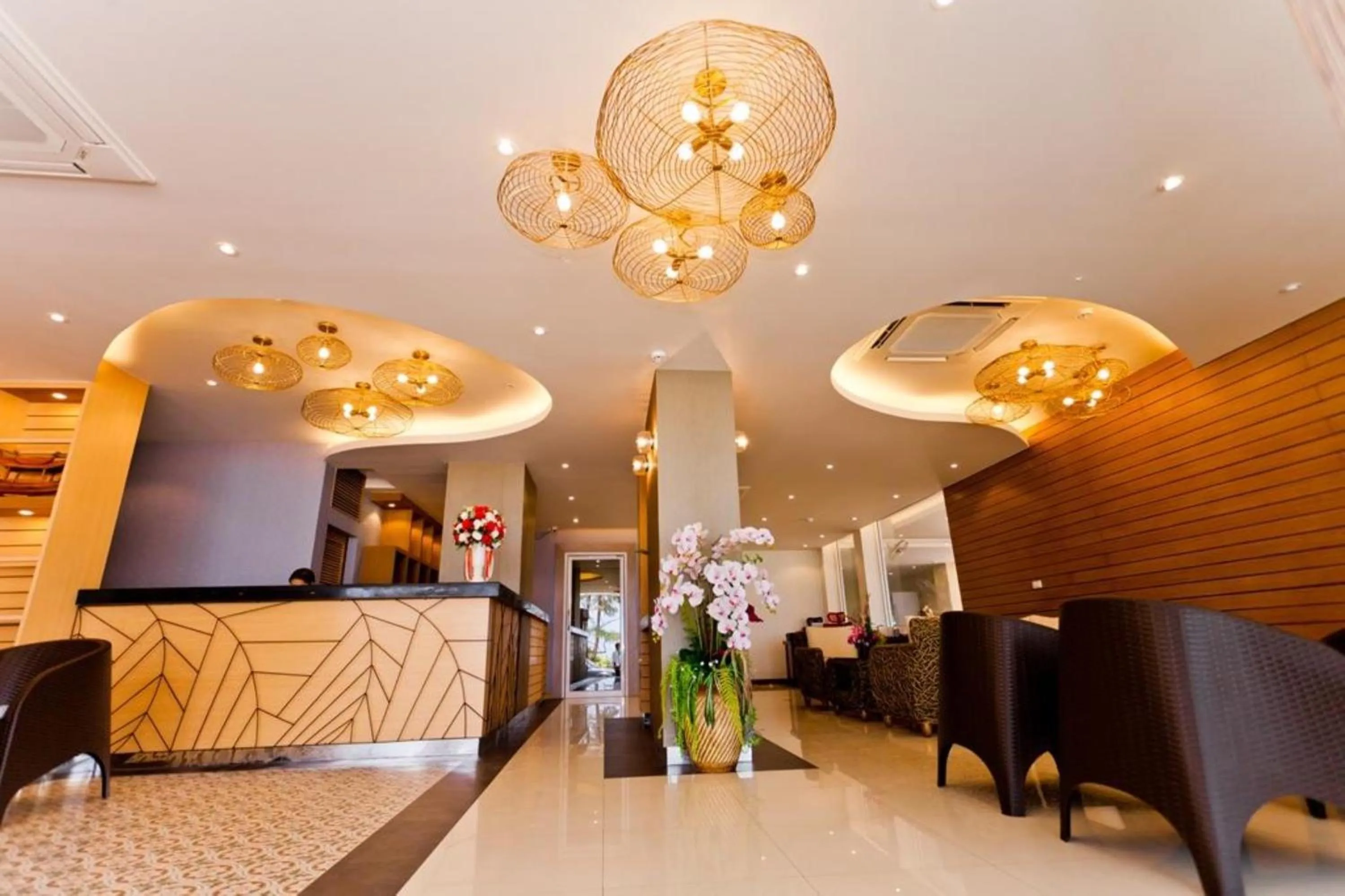 Lobby or reception in Anda Beachside Hotel