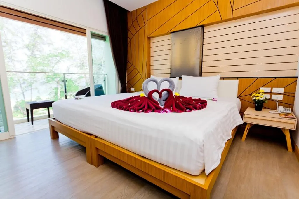 Bed in Anda Beachside Hotel