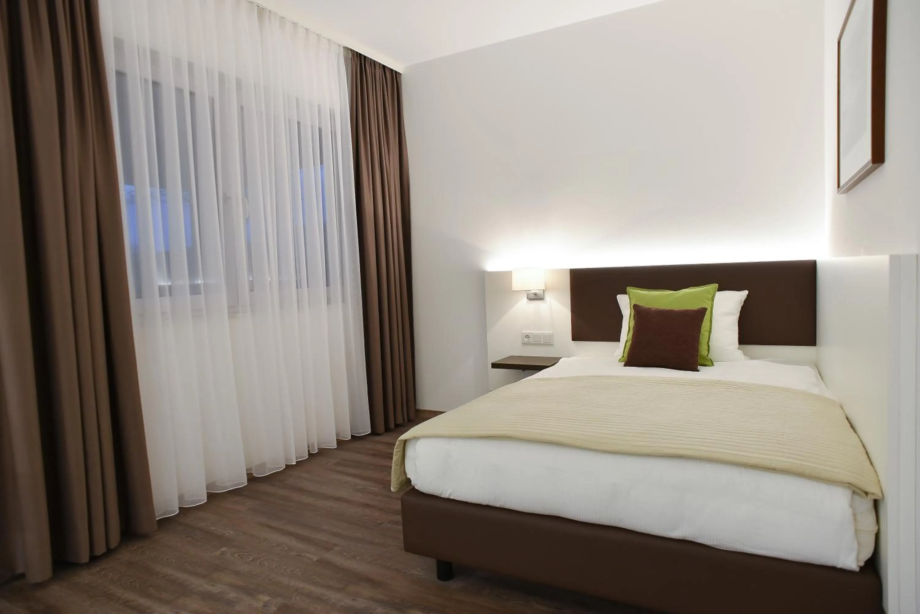 Photo of the whole room, Bed in Guesthouse Lichtenau