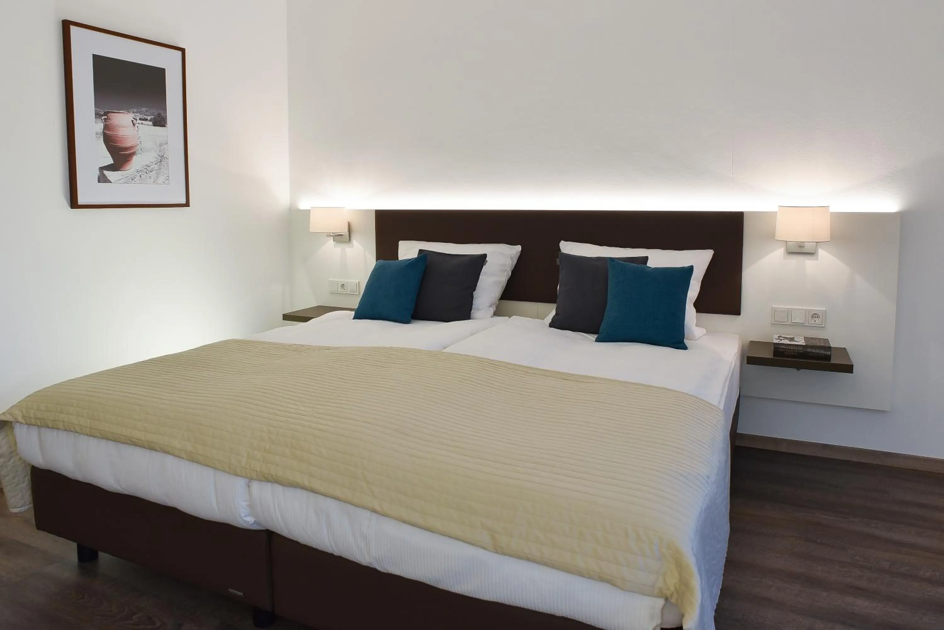 Bed in Guesthouse Lichtenau