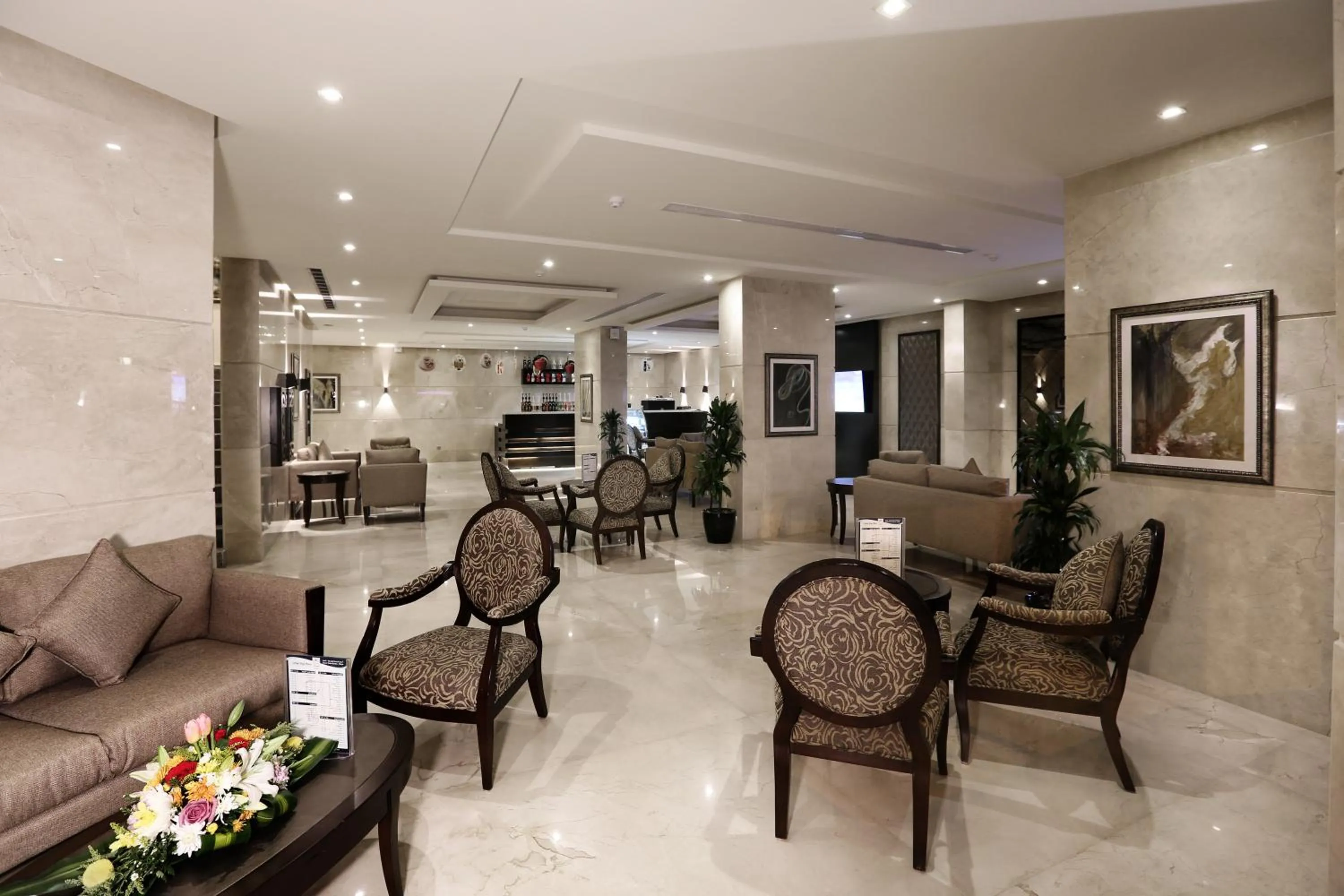 Lobby or reception in Aswar Al olaya for serviced Apartments