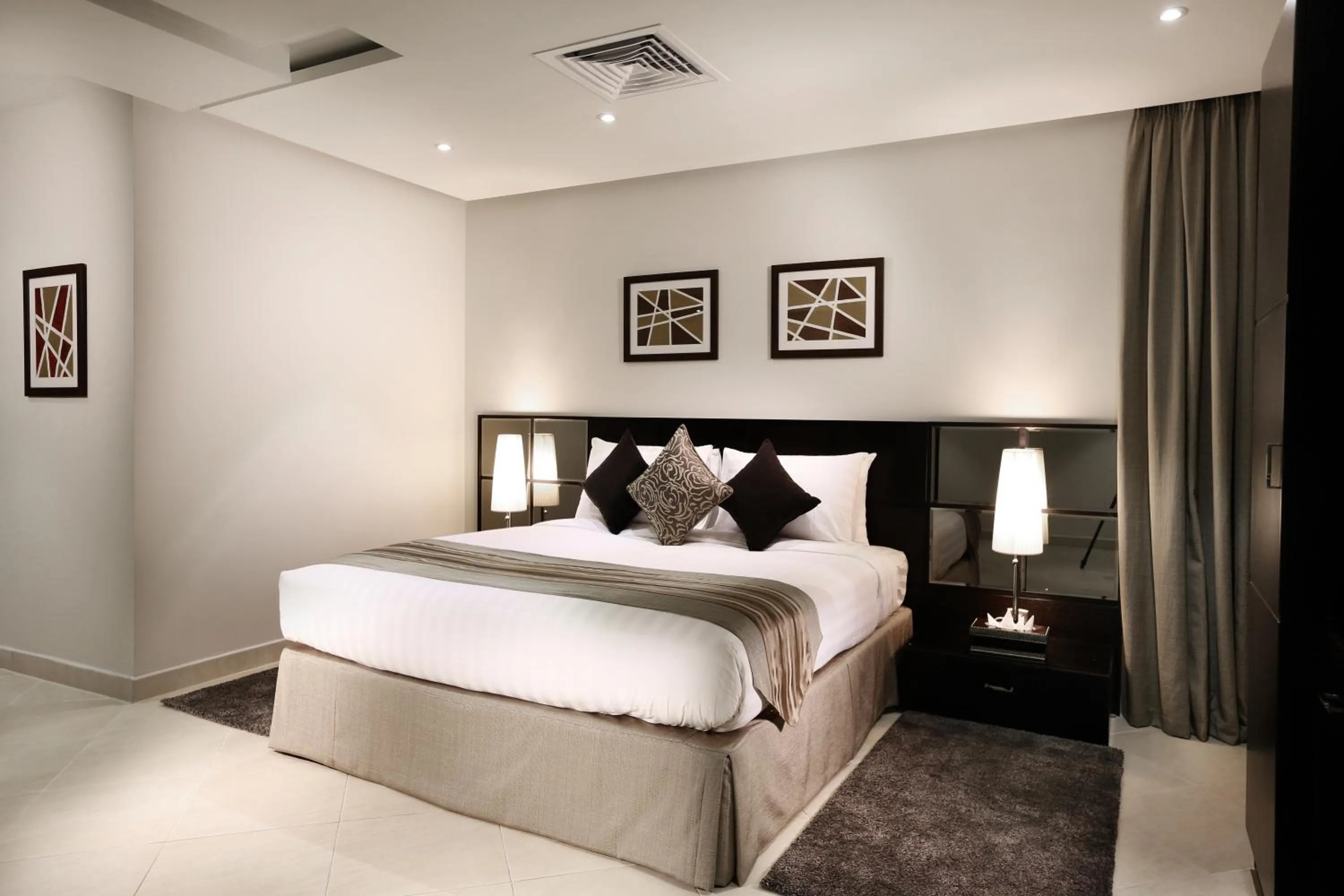 Bedroom in Aswar Al olaya for serviced Apartments