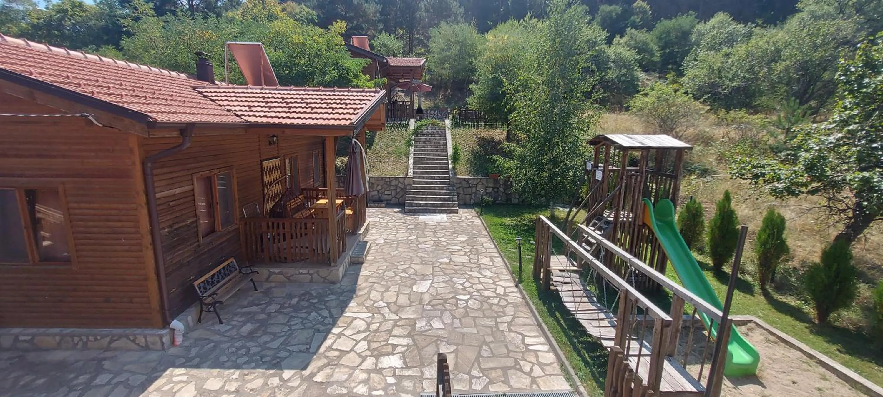 Children play ground in Mini Complex Rilski Terasi