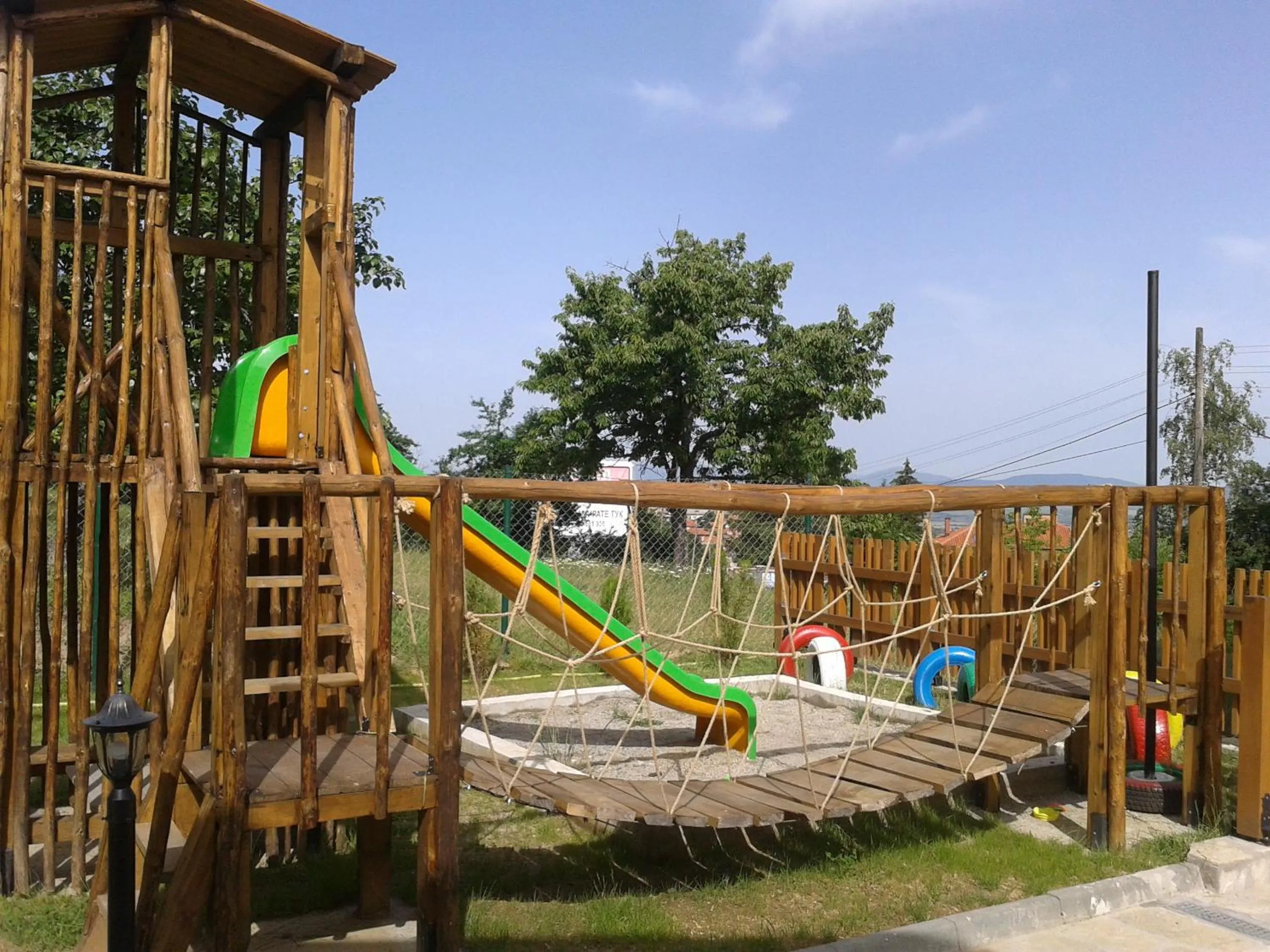 Children play ground in Mini Complex Rilski Terasi