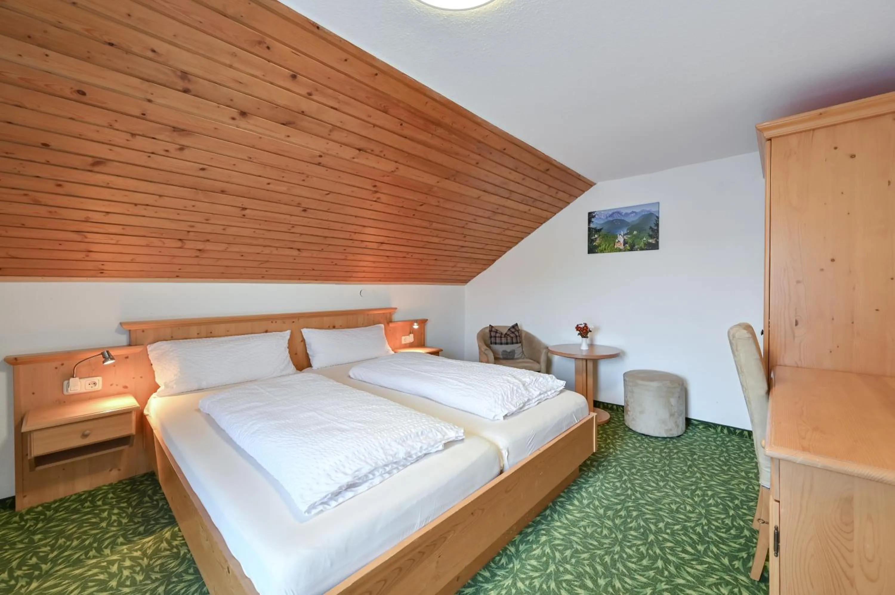 Bed in Pension Freiheit