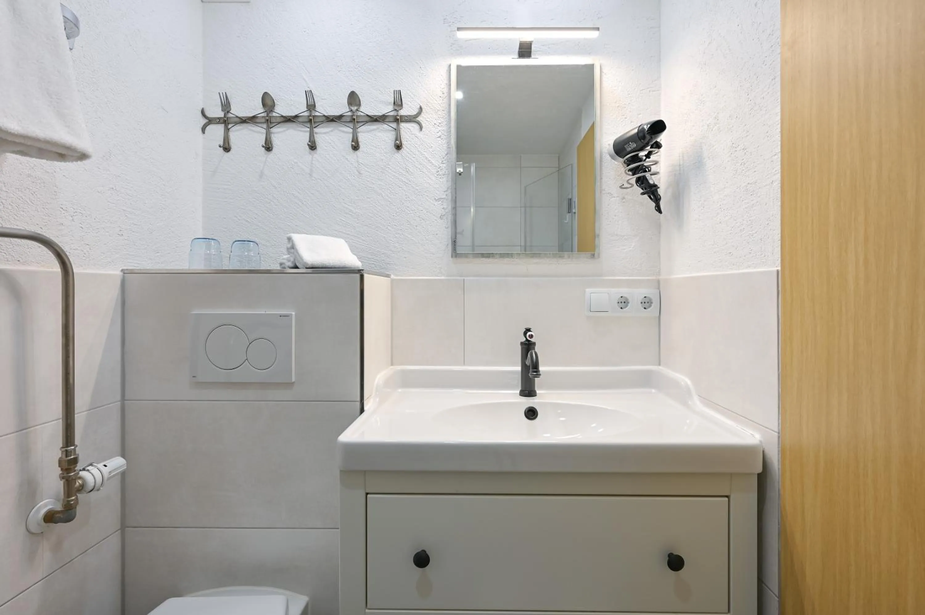 Toilet in Pension Freiheit