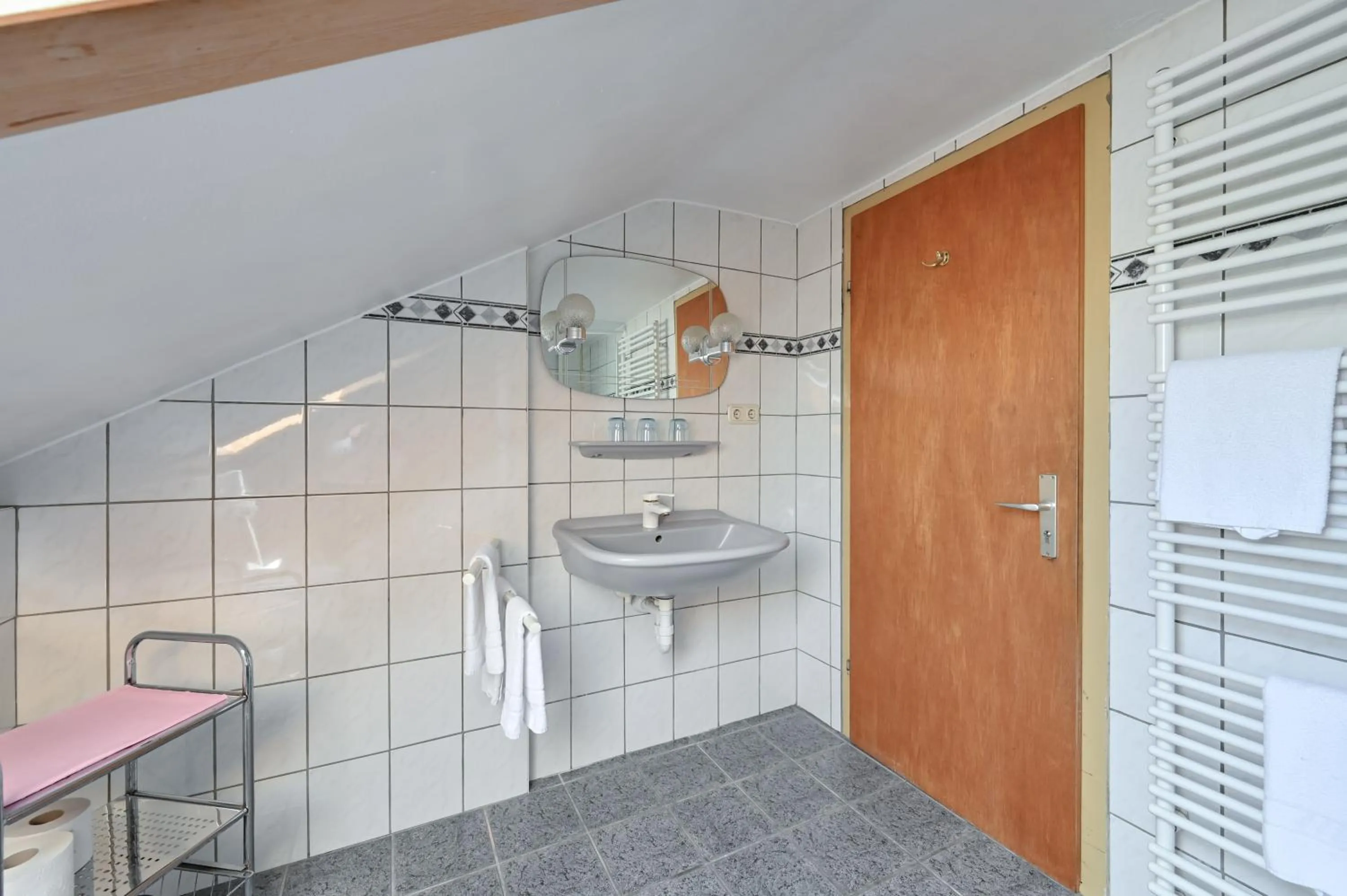Bathroom in Pension Freiheit