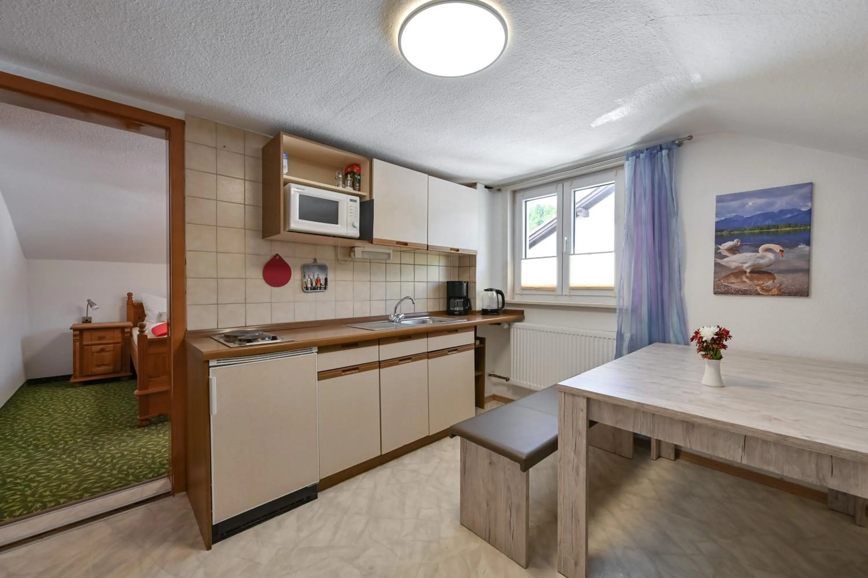 Kitchen or kitchenette in Pension Freiheit